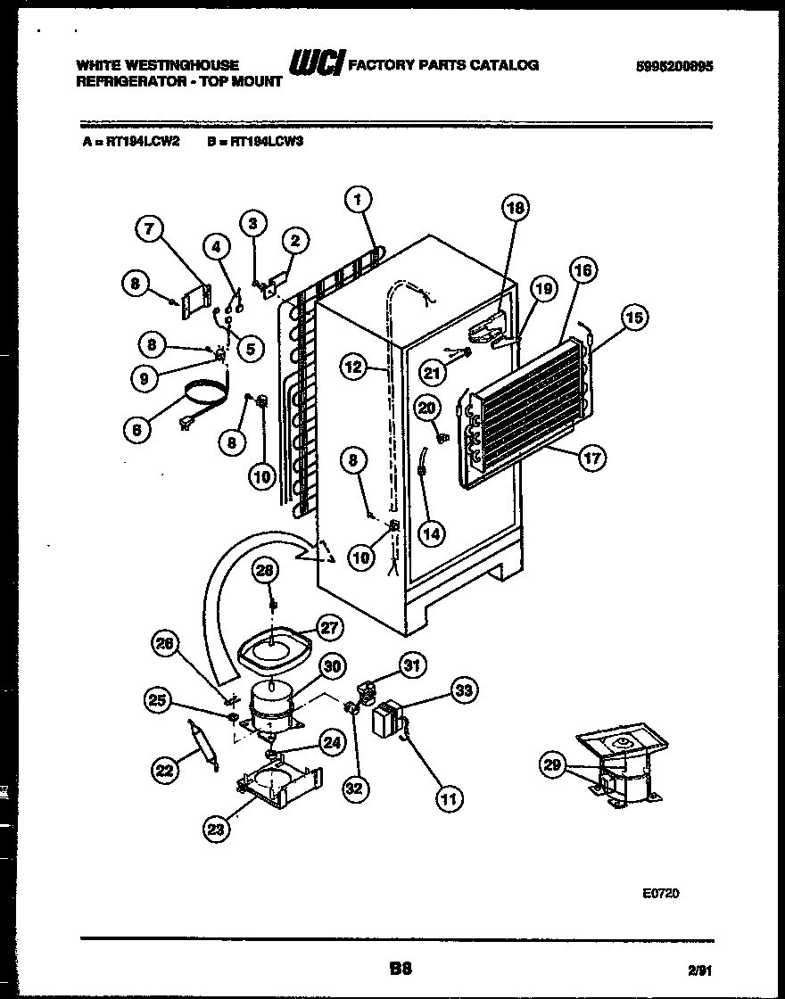05 - SYSTEM AND AUTOMATIC DEFROST PARTS