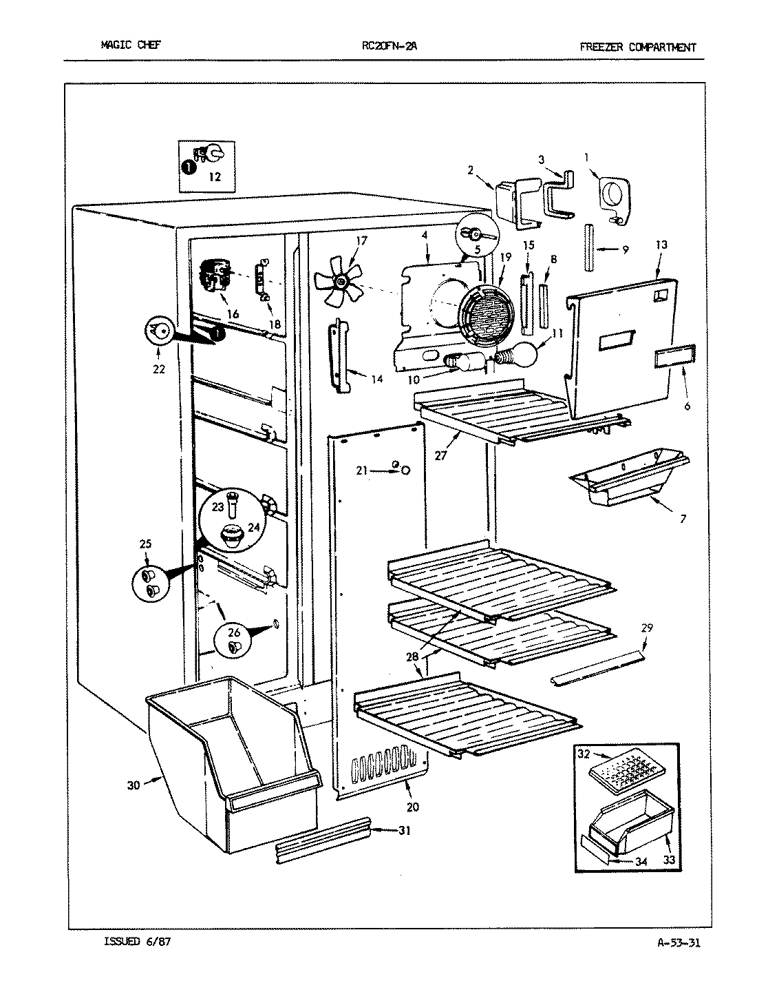 01 - FREEZER COMPARTMENT