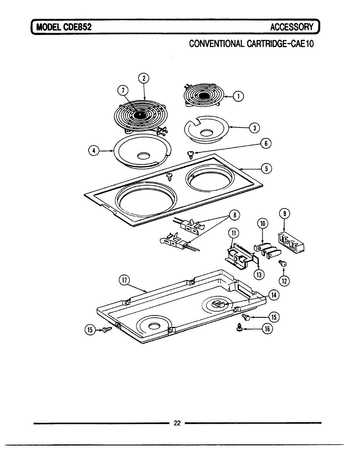 07 - CONVENTIONAL CARTRIDGE (CAE10)