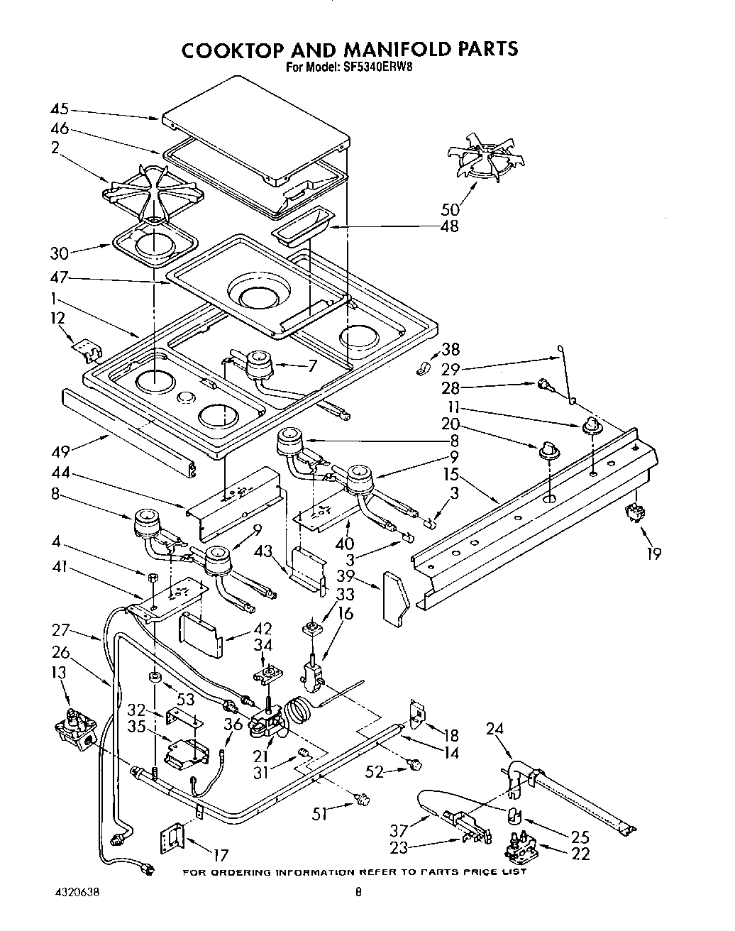 07 - COOKTOP AND MANIFOLD, LIT/OPTIOANL