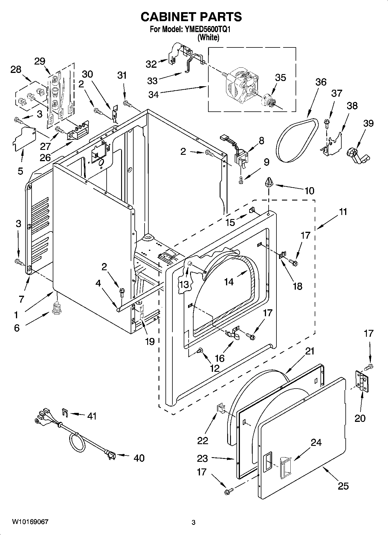 02 - CABINET PARTS