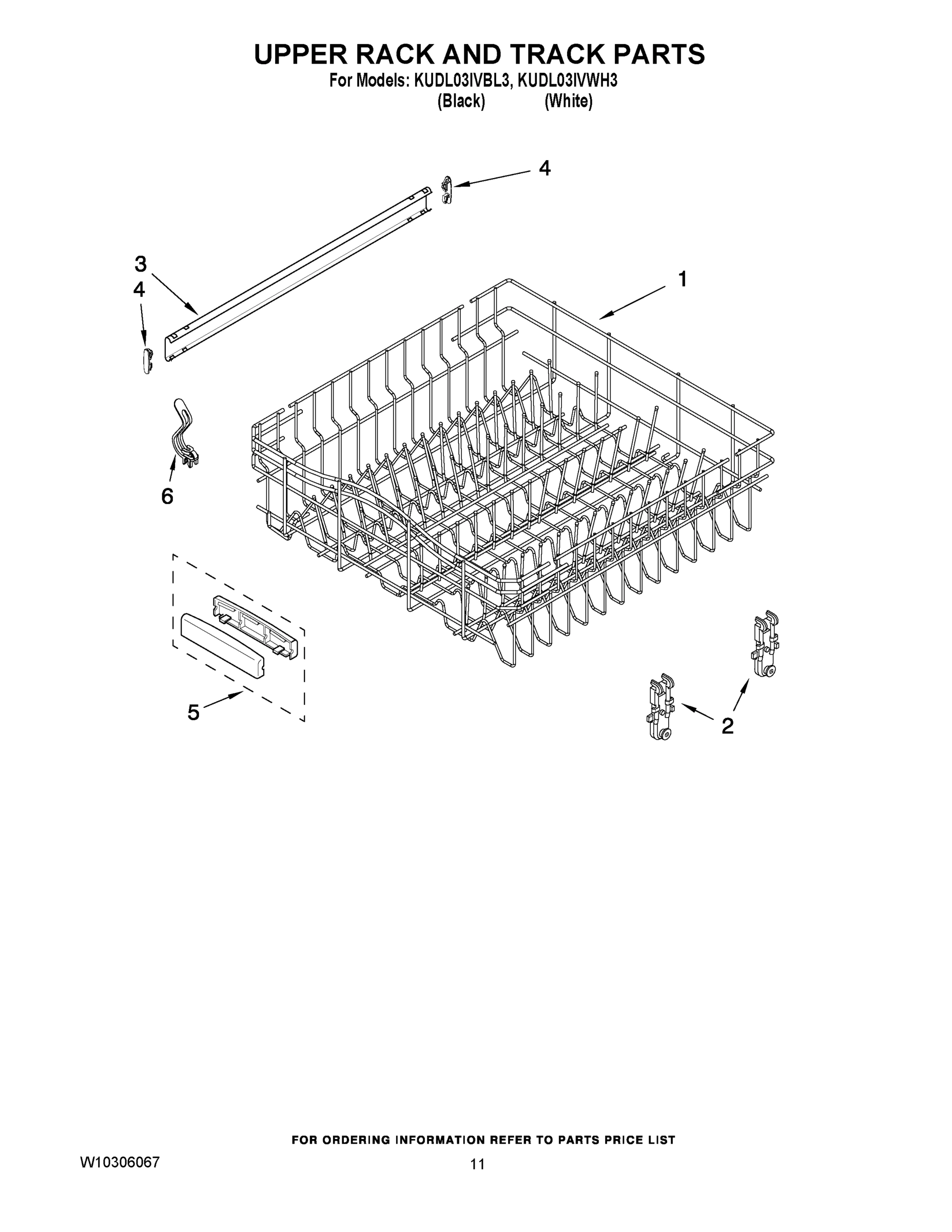 09 - UPPER RACK AND TRACK PARTS