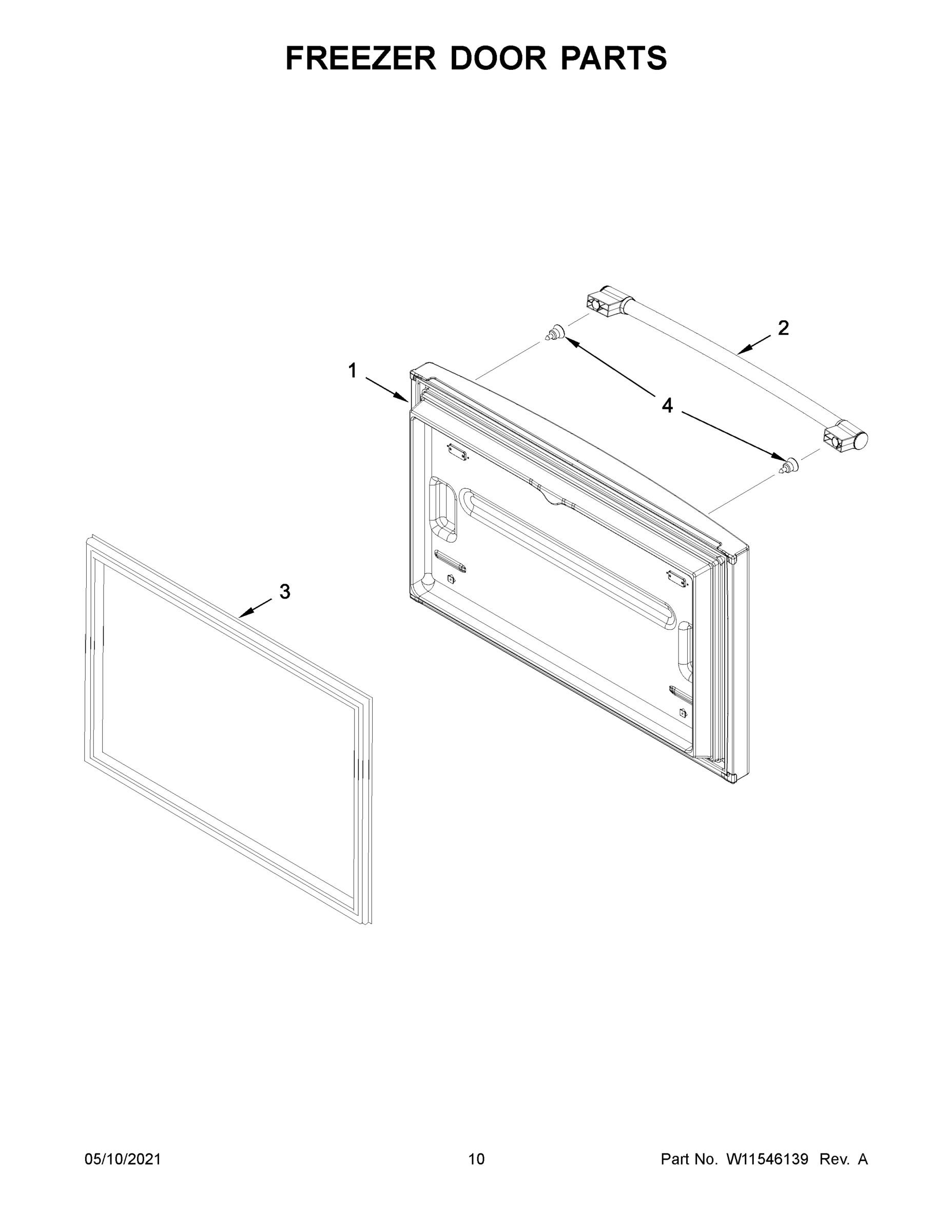 06 - FREEZER DOOR PARTS