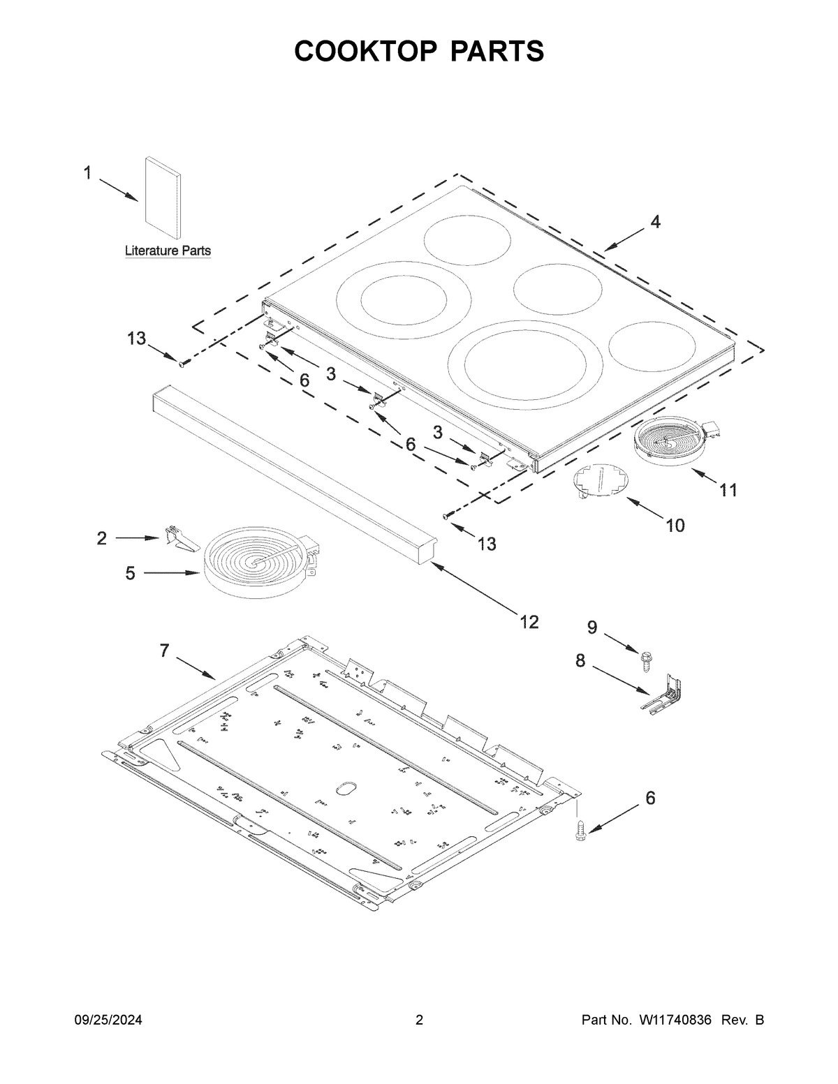 02 - COOKTOP PARTS