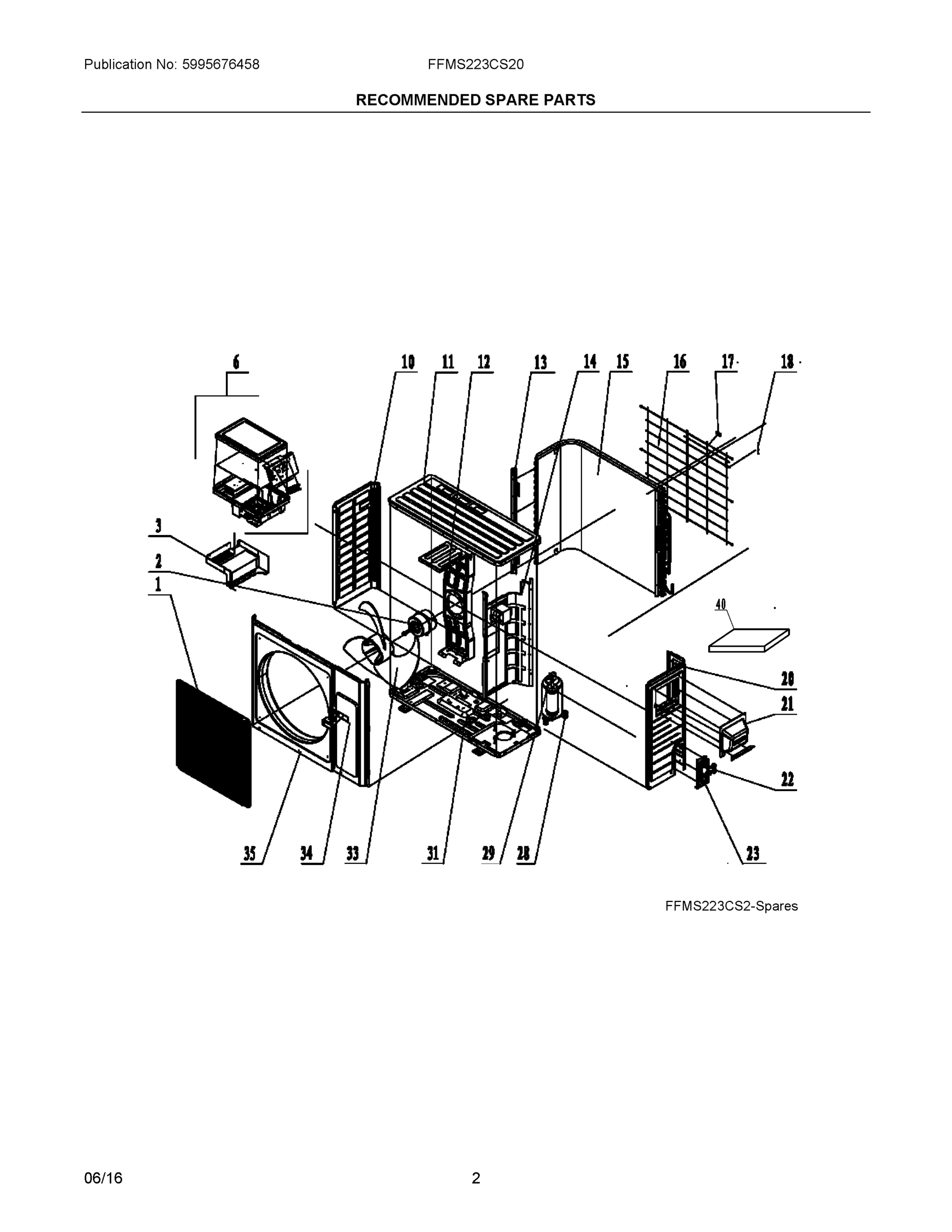 02 - RECOMMENDED SPARE PARTS