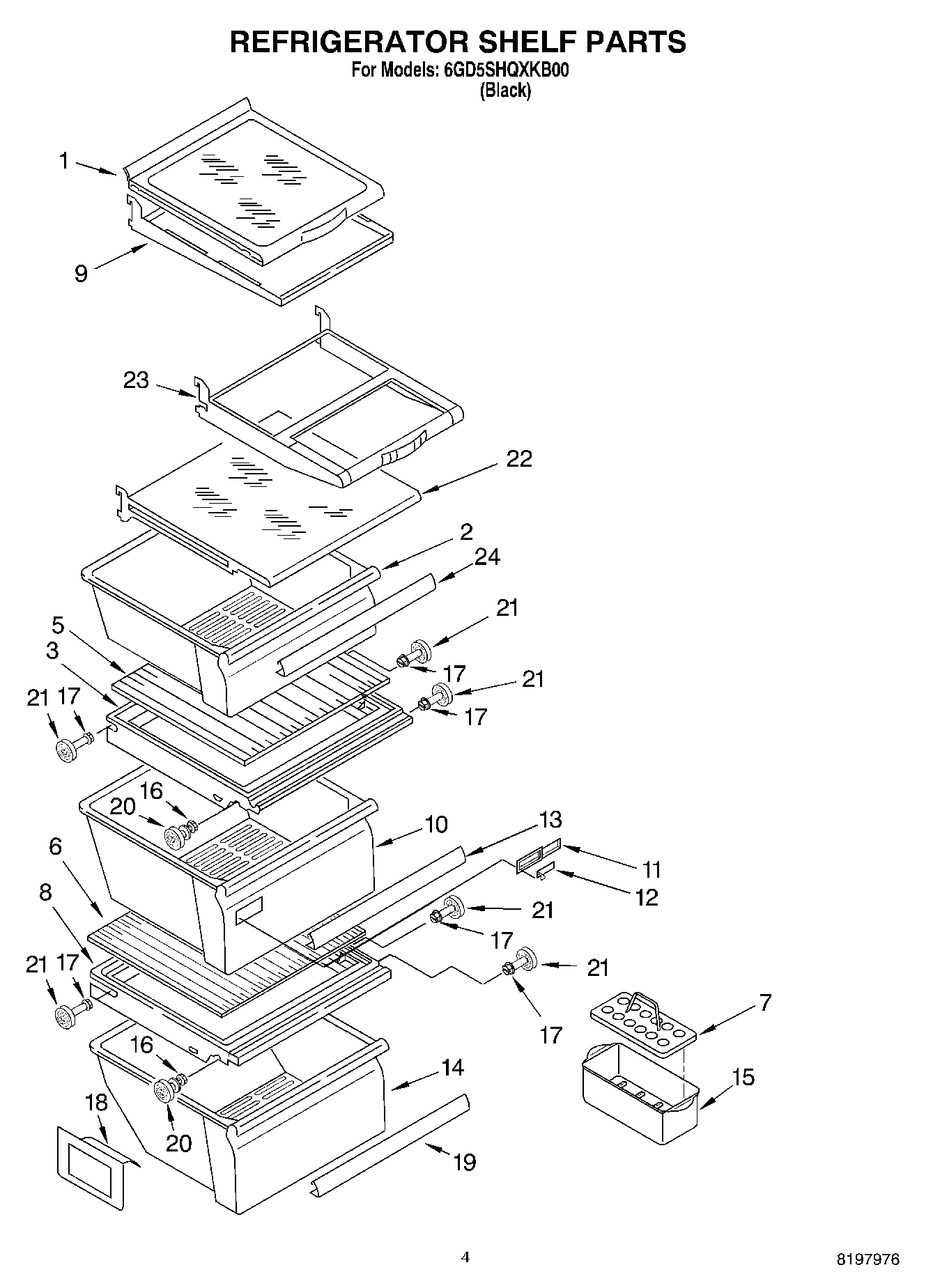 03 - REFRIGERATOR SHELF