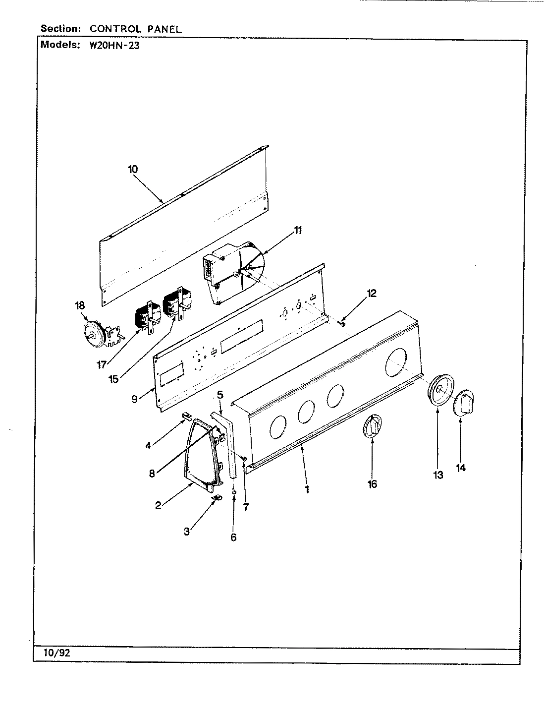 03 - CONTROL PANEL (REV. A-D)