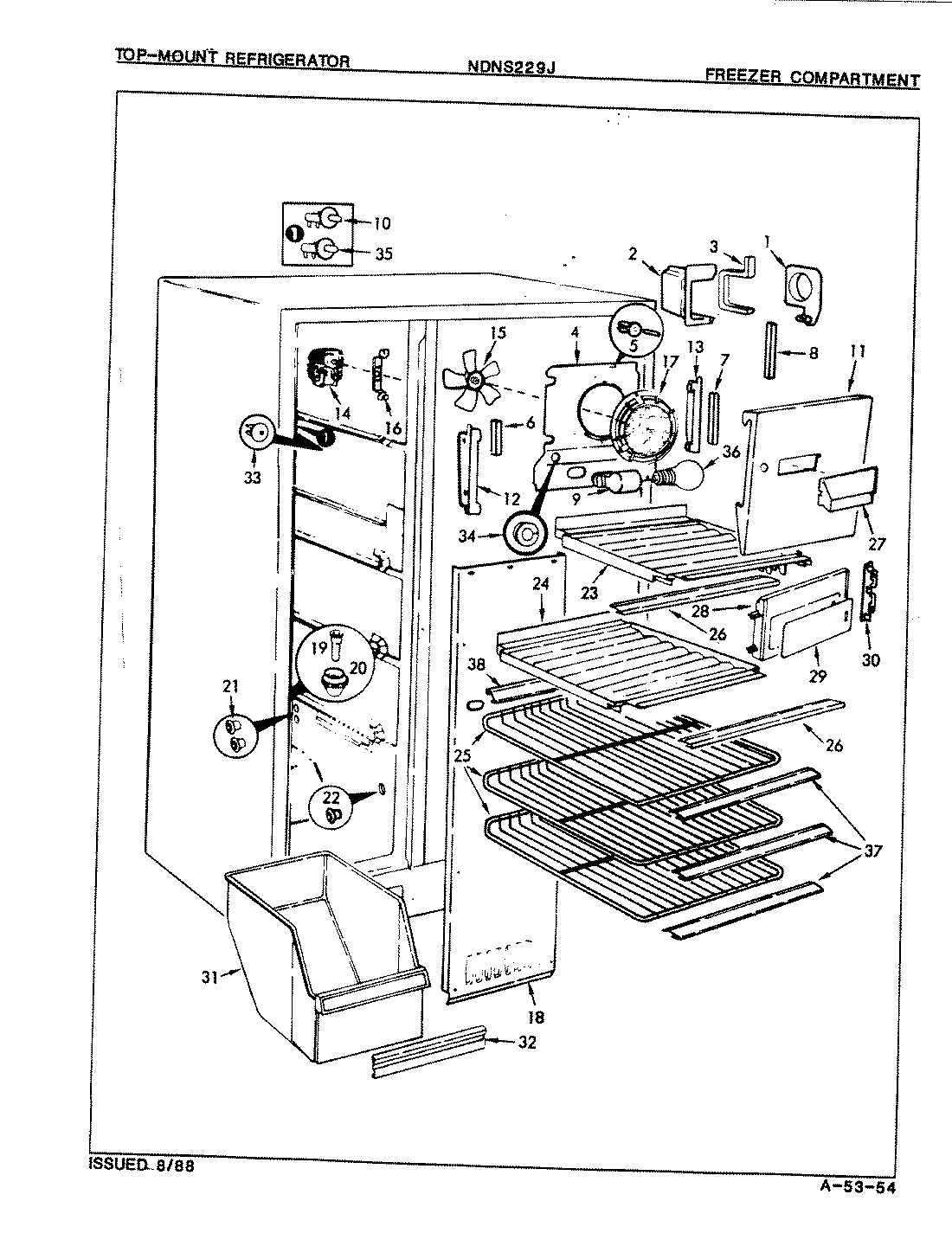 01 - FREEZER COMPARTMENT