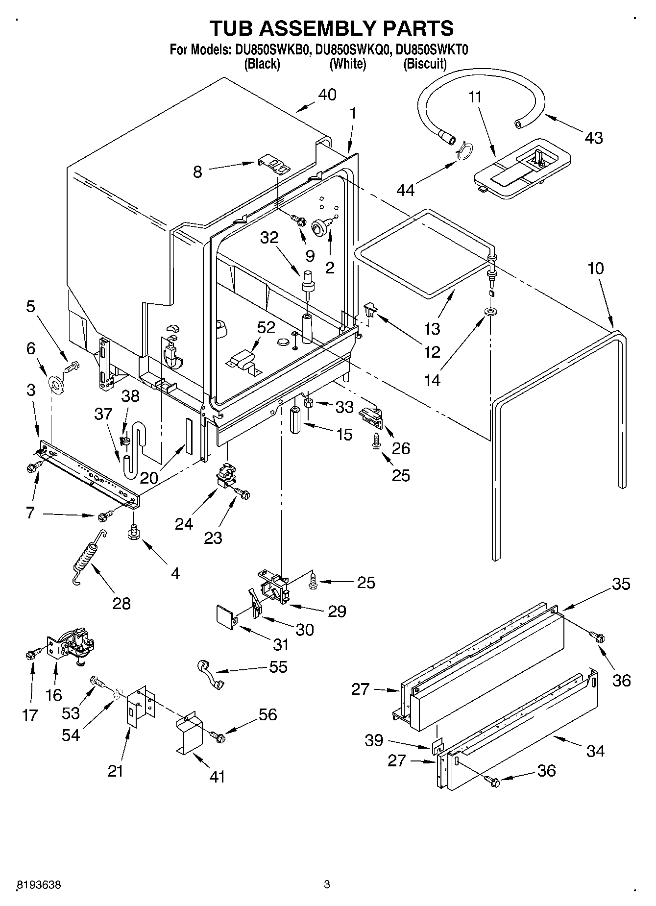 03 - TUB ASSEMBLY