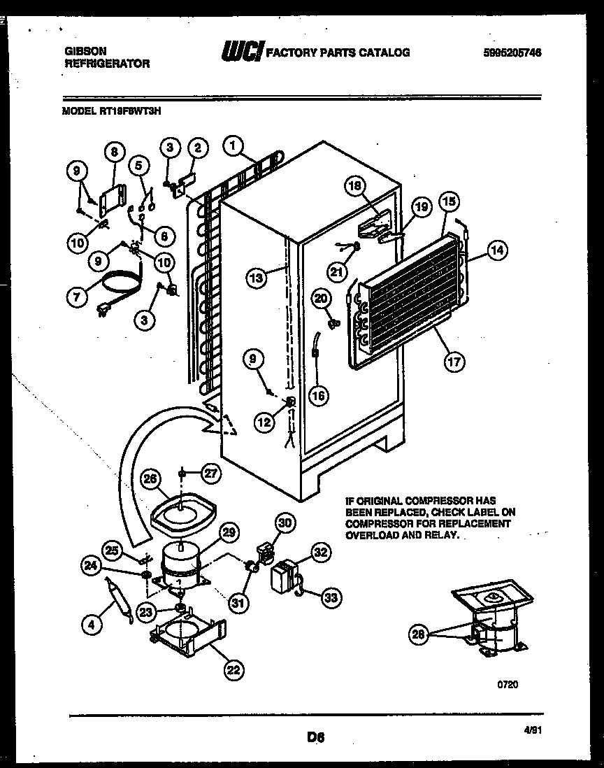05 - SYSTEM AND AUTOMATIC DEFROST PARTS