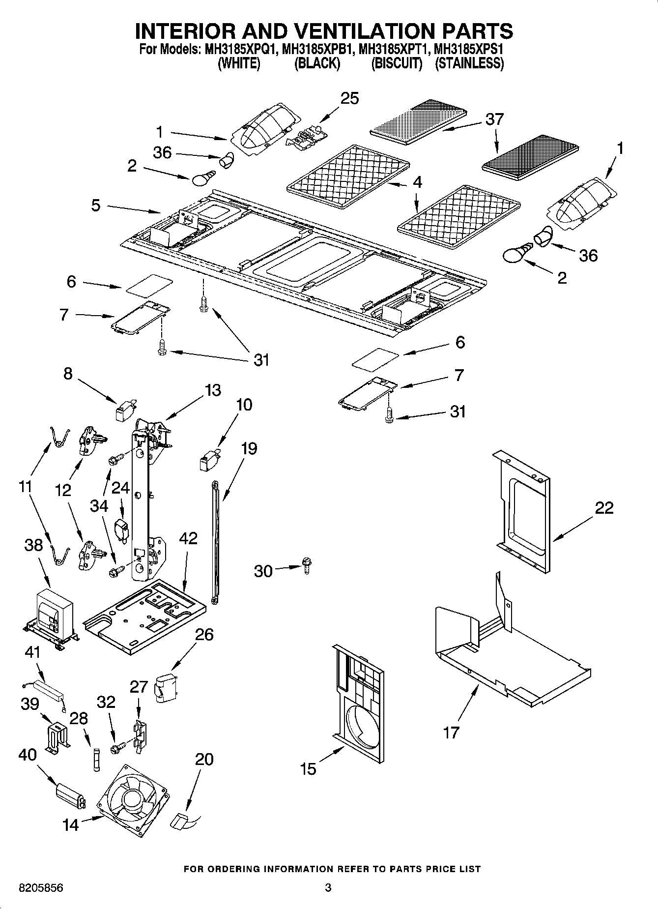03 - INTERIOR AND VENTILATION PARTS
