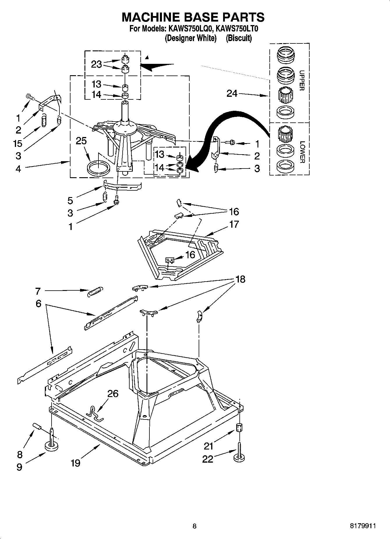 05 - MACHINE BASE PARTS