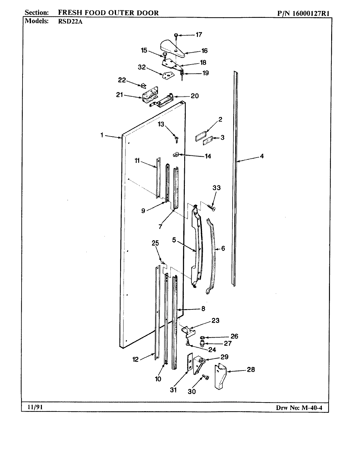 07 - FRESH FOOD OUTER DOOR