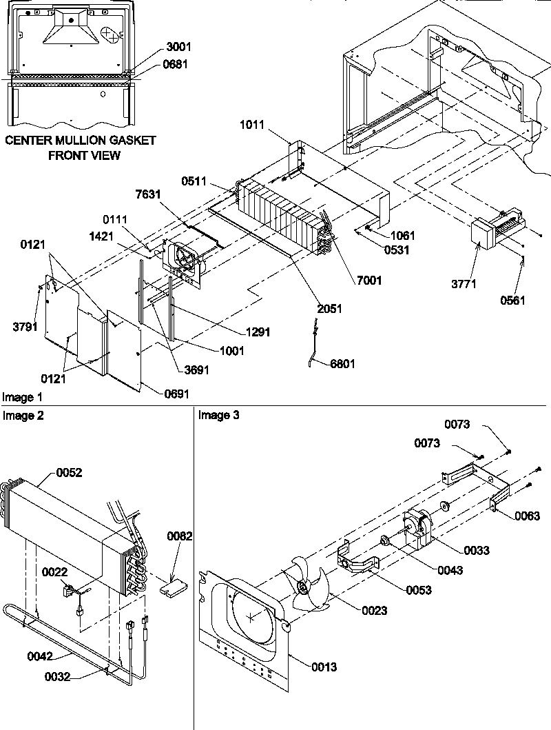 04 - EVAP AND FAN MOTOR ASSEMBLIES
