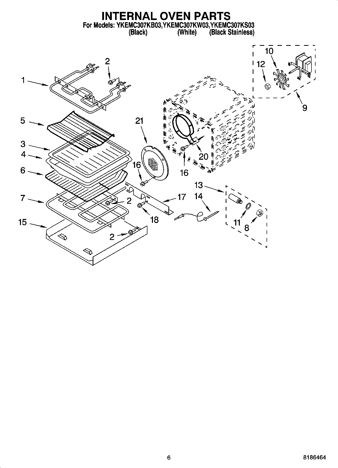 05 - INTERNAL OVEN PARTS