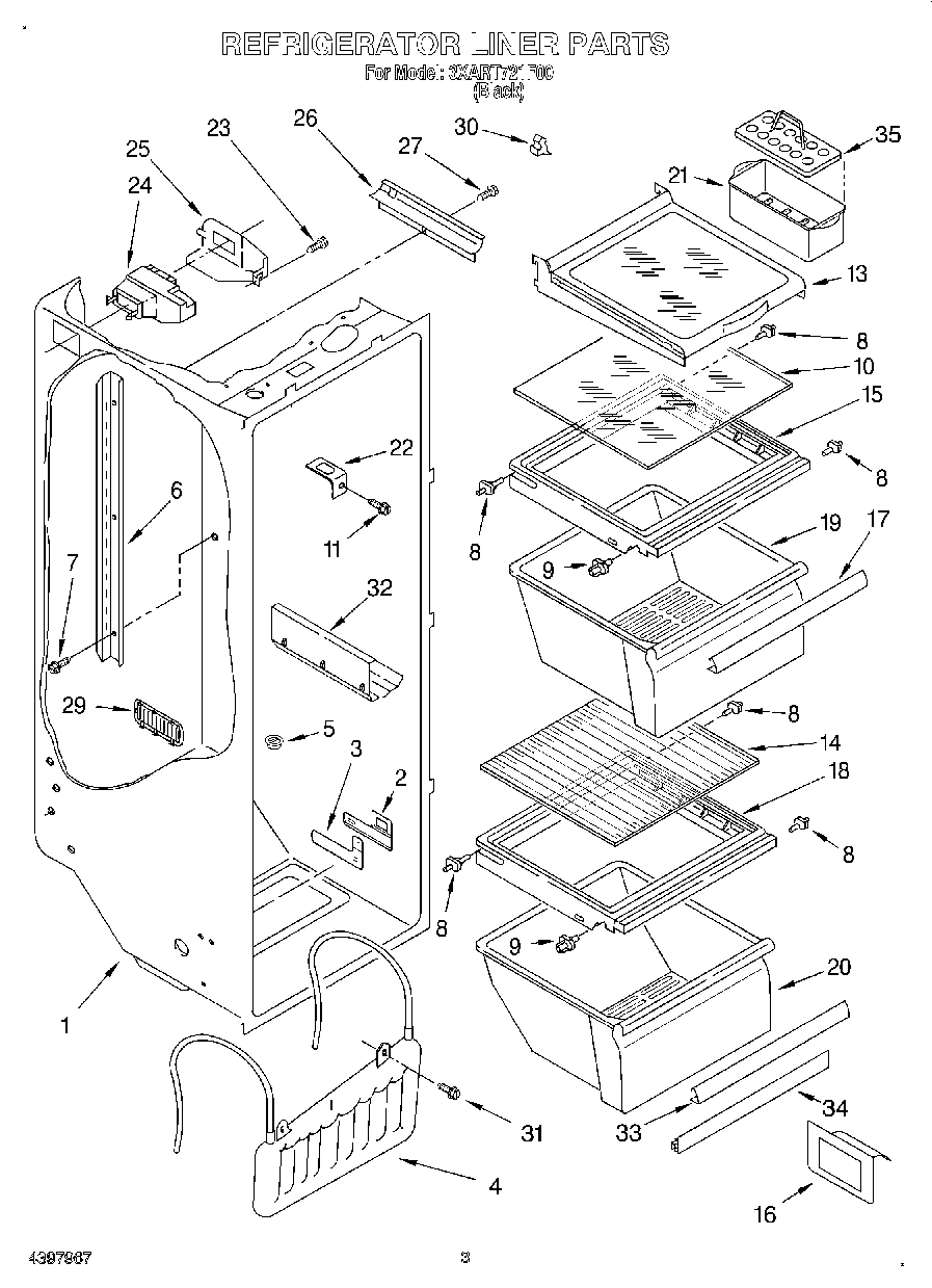 02 - REFRIGERATOR LINER