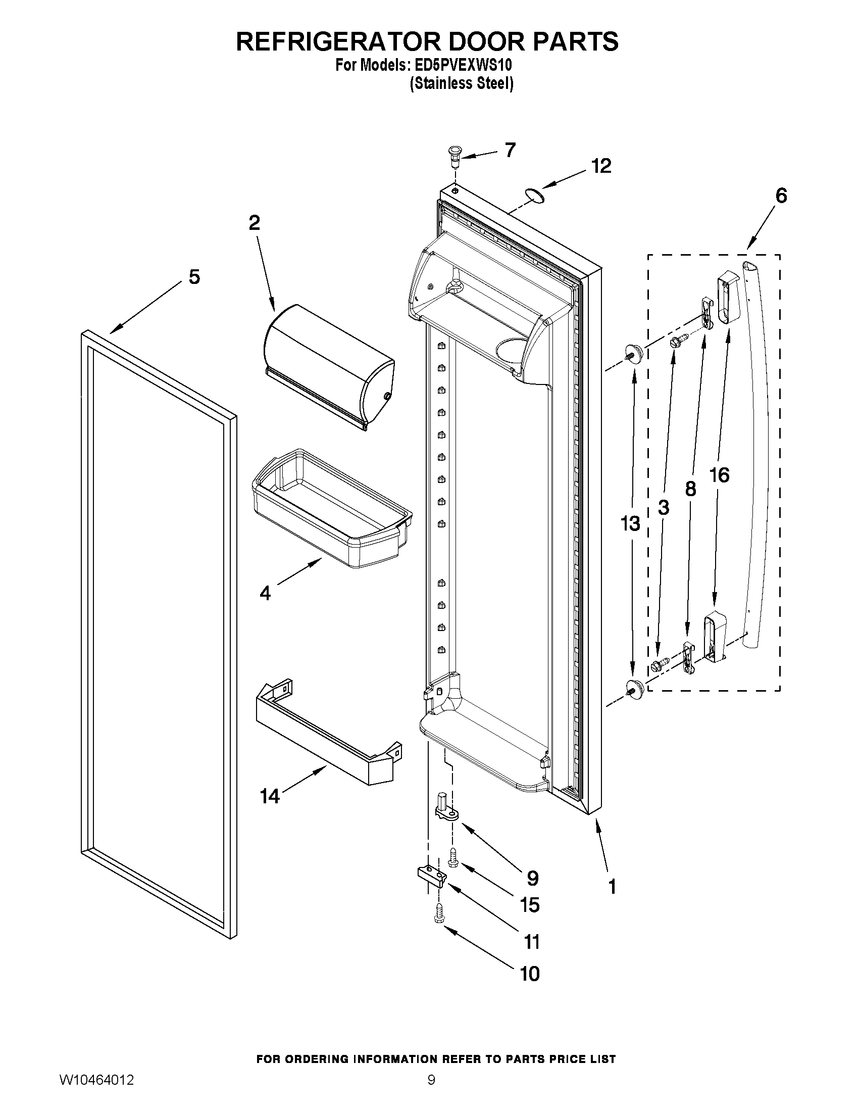 06 - REFRIGERATOR DOOR PARTS