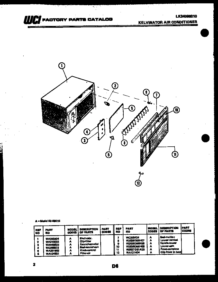 02 - CABINET PARTS