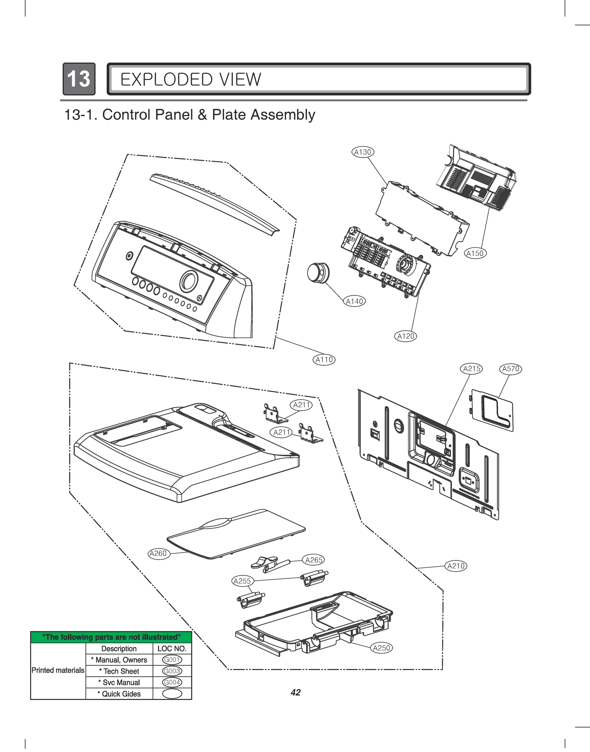 CONTROL PANEL & PLATE ASSEMBLY