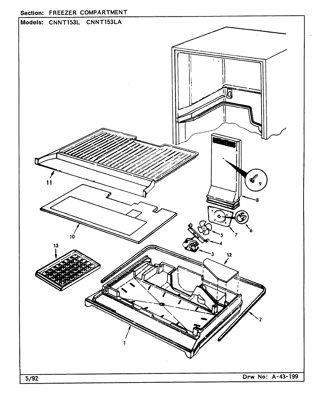 01 - FREEZER COMPARTMENT