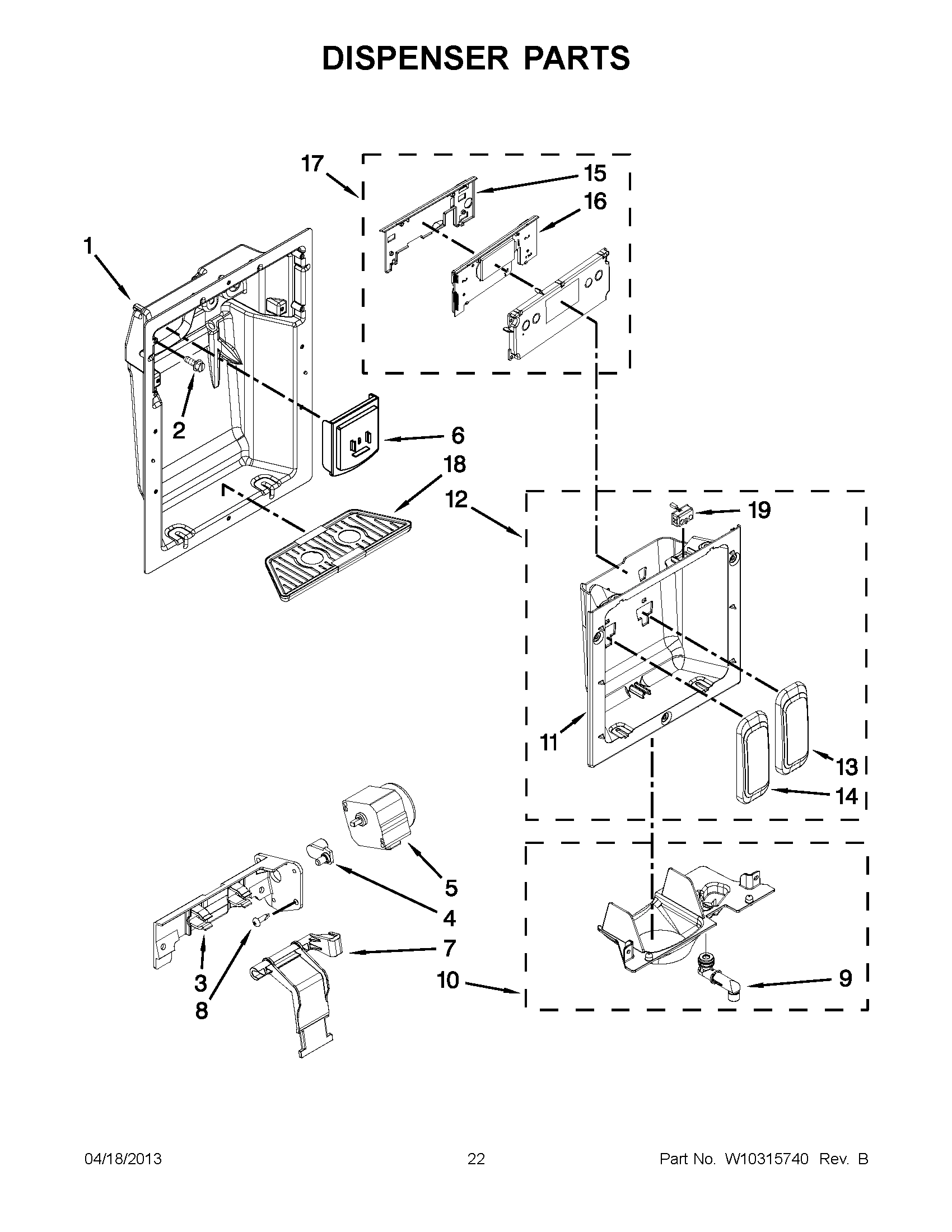 11 - DISPENSER PARTS