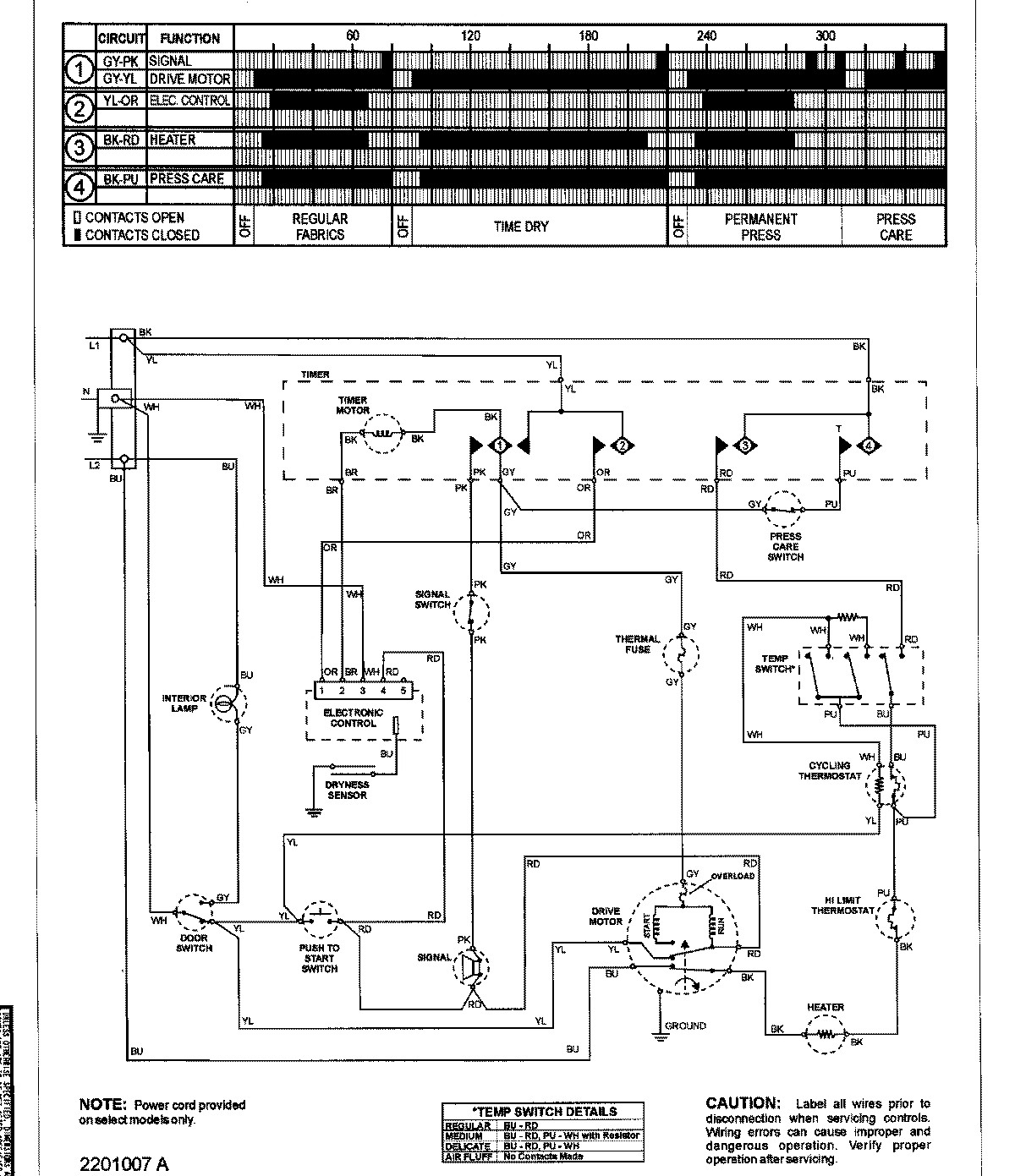 08 - WIRING INFORMATION (SERIES 11)