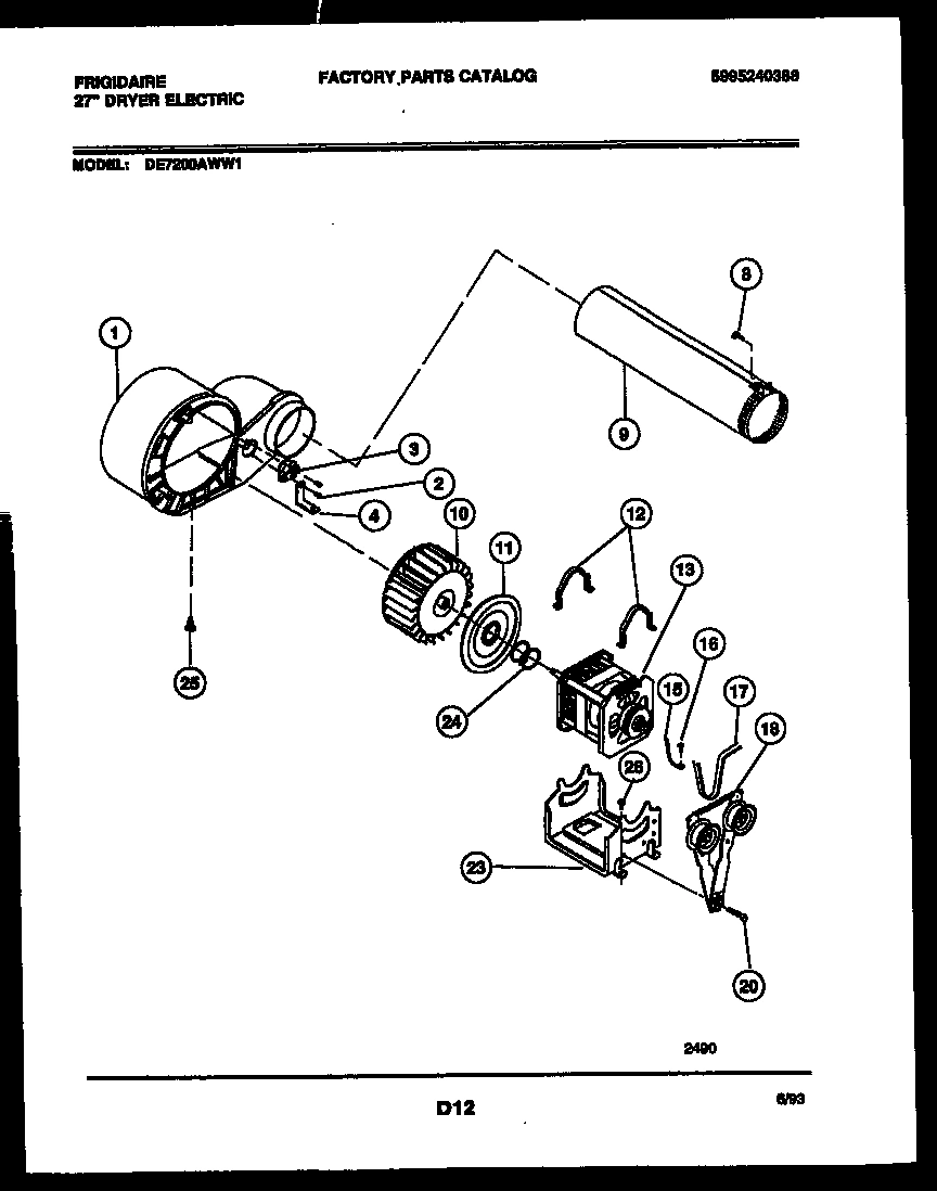 05 - BLOWER AND DRIVE PARTS