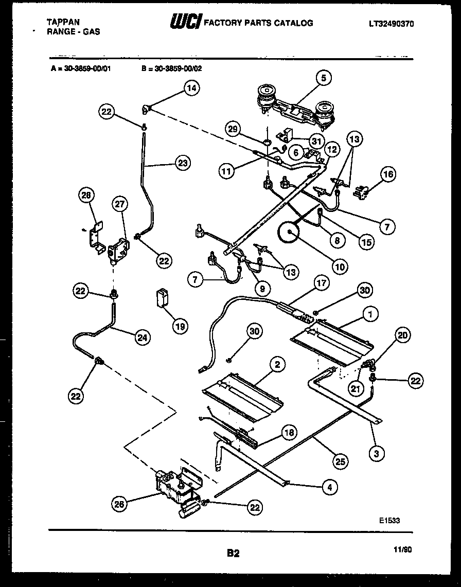 06 - BURNER, MANIFOLD AND GAS CONTROL