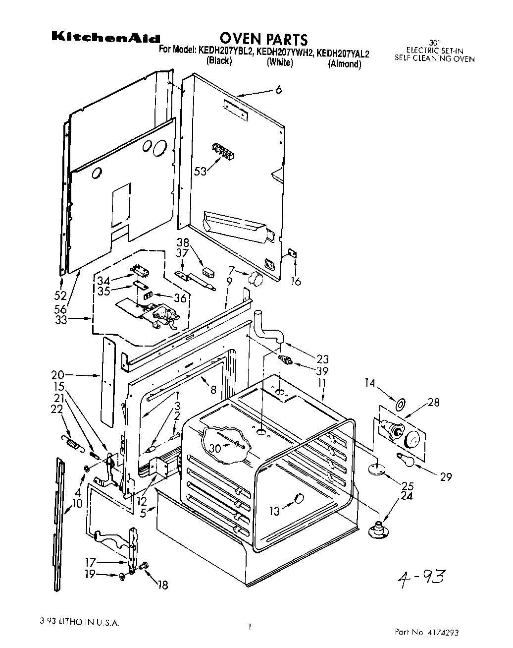 01 - OVEN PARTS