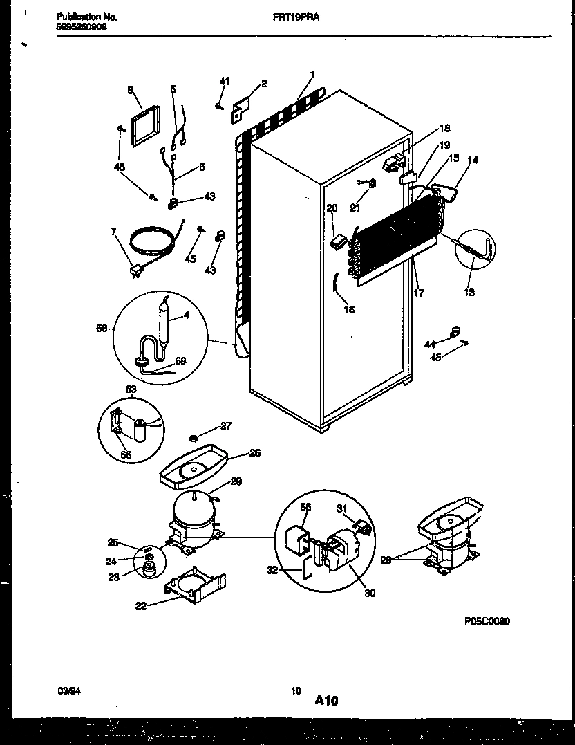 06 - SYSTEM AND AUTOMATIC DEFROST PARTS