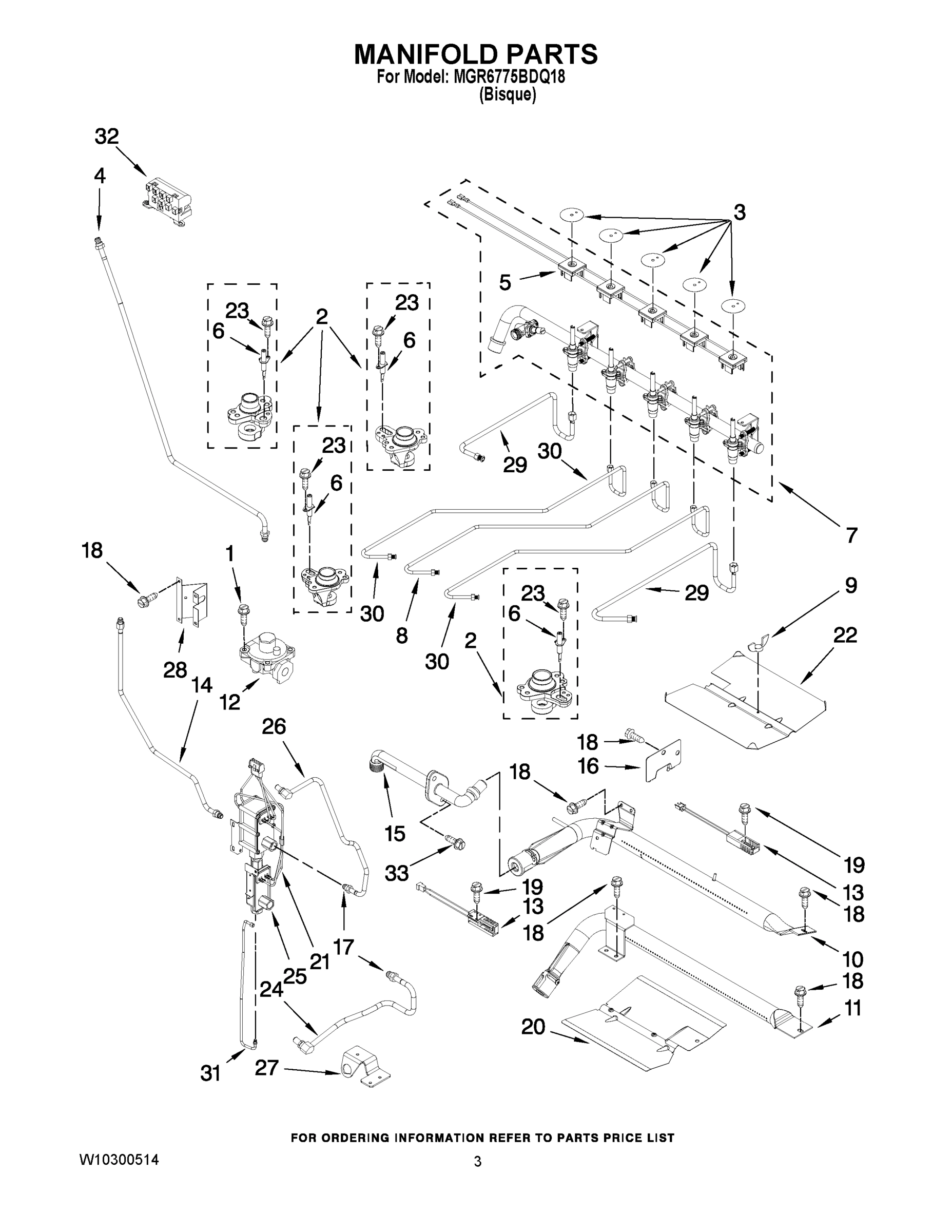 03 - MANIFOLD PARTS