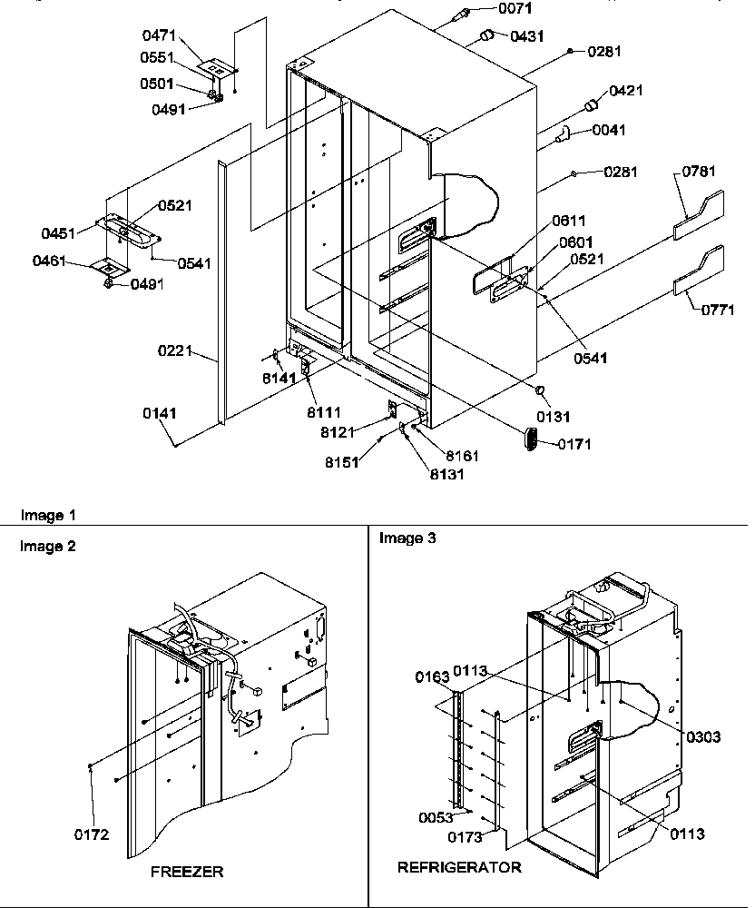 02 - CABINET PARTS