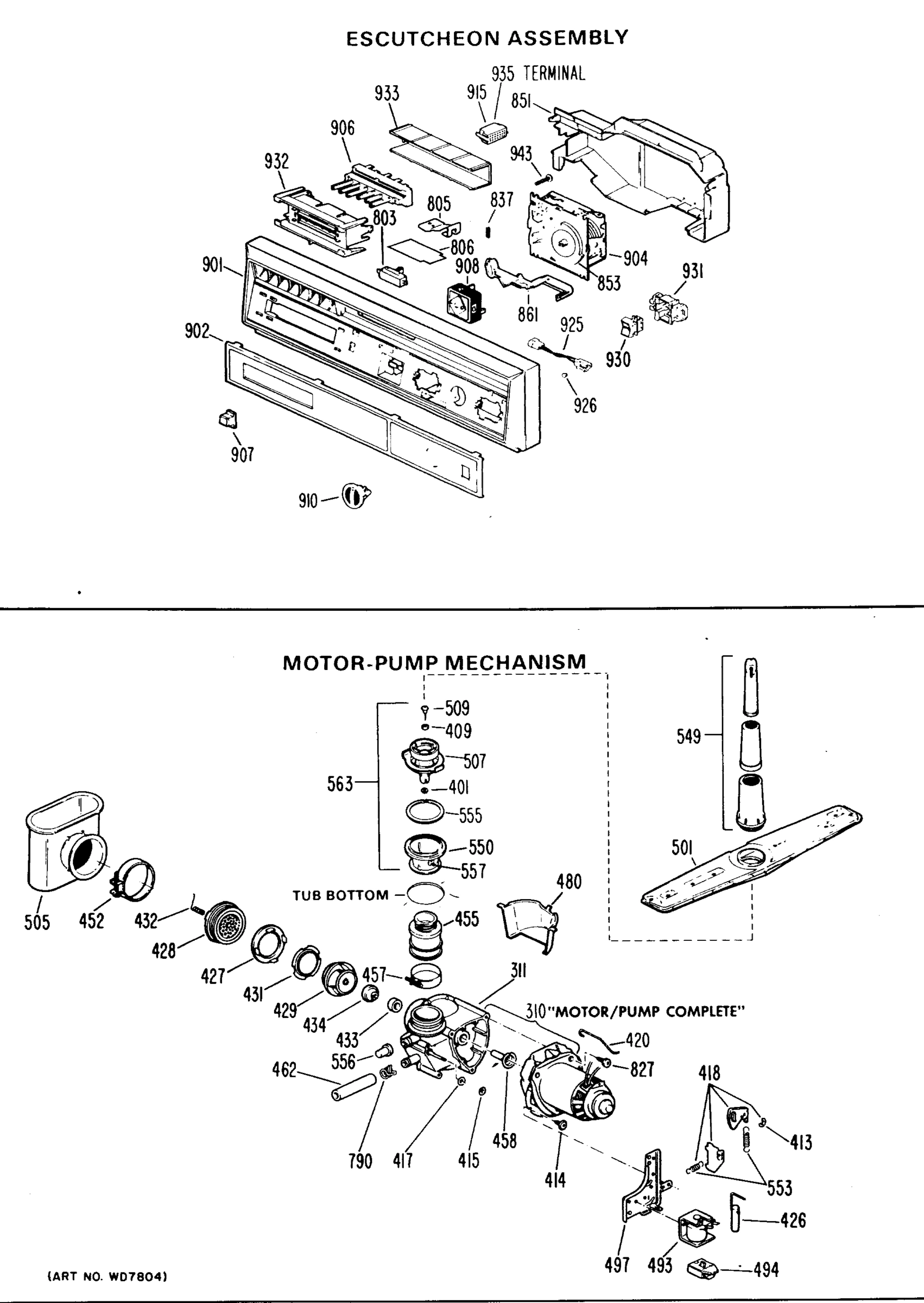 ESCUTCHEON ASSEMBLY