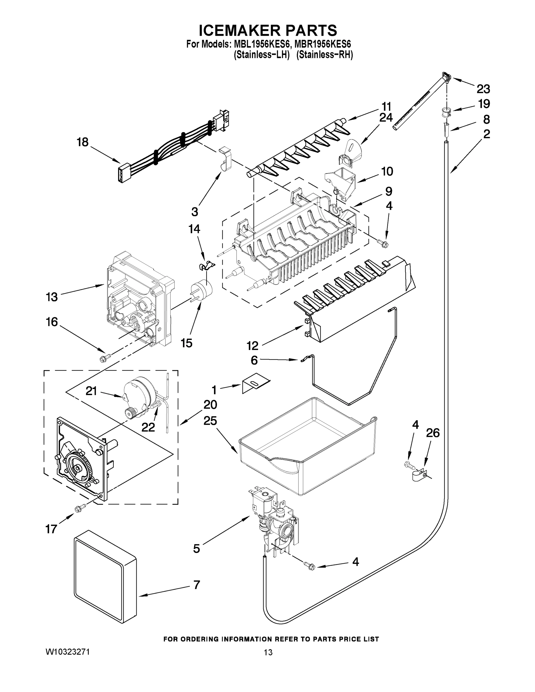 08 - ICEMAKER PARTS
