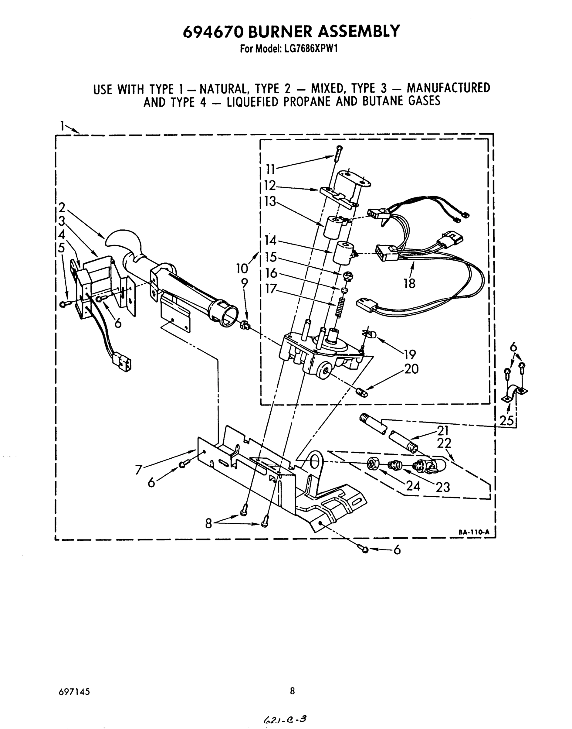 05 - 694670 BURNER