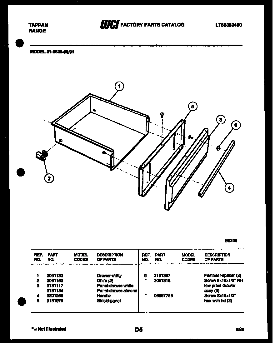 05 - DRAWER PARTS