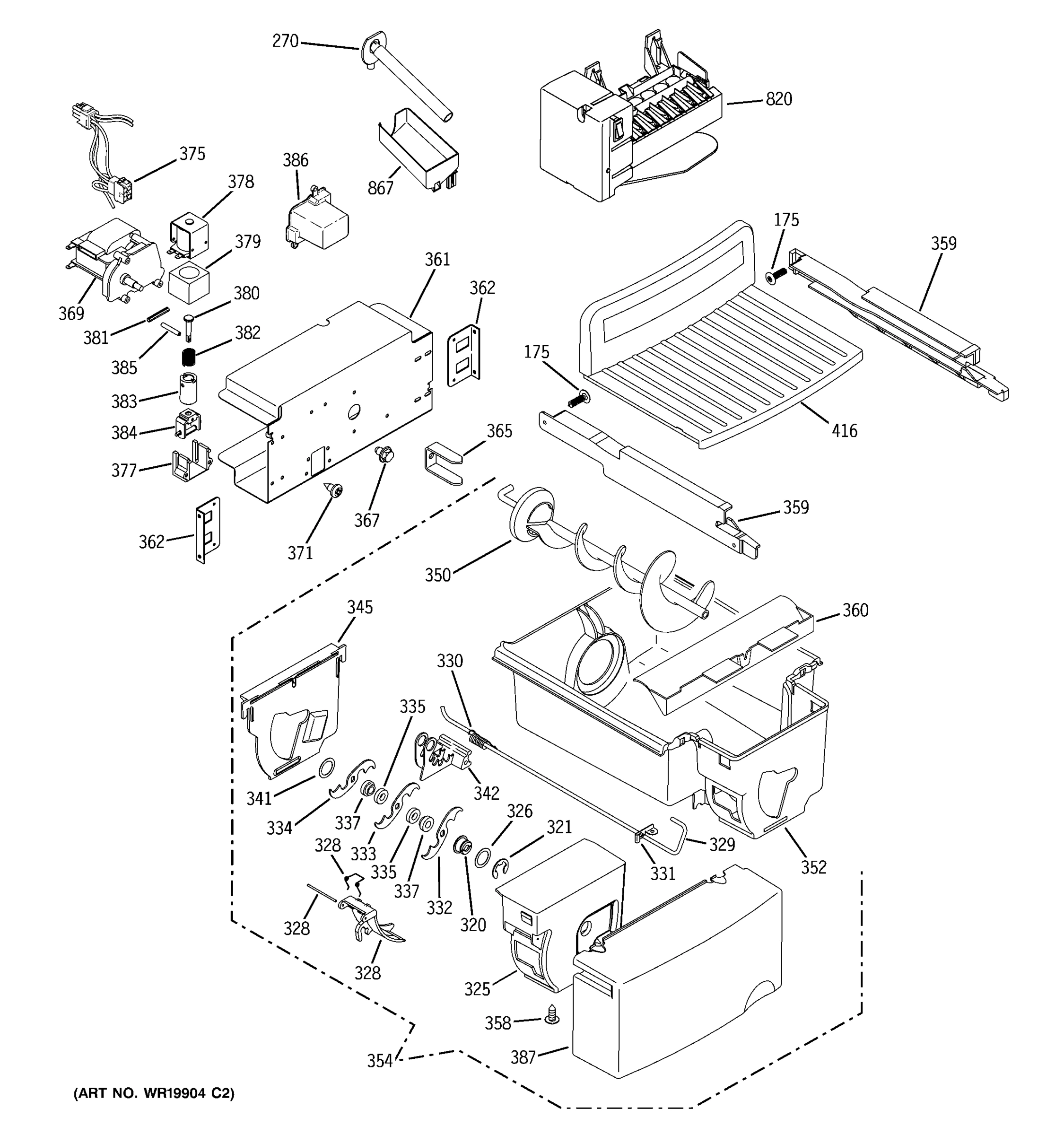 ICE MAKER & DISPENSER