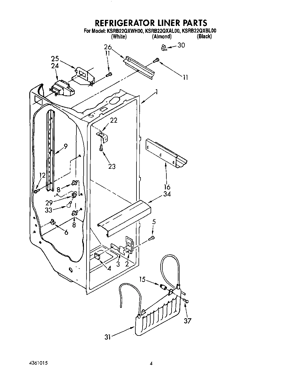 03 - REFRIGERATOR LINER
