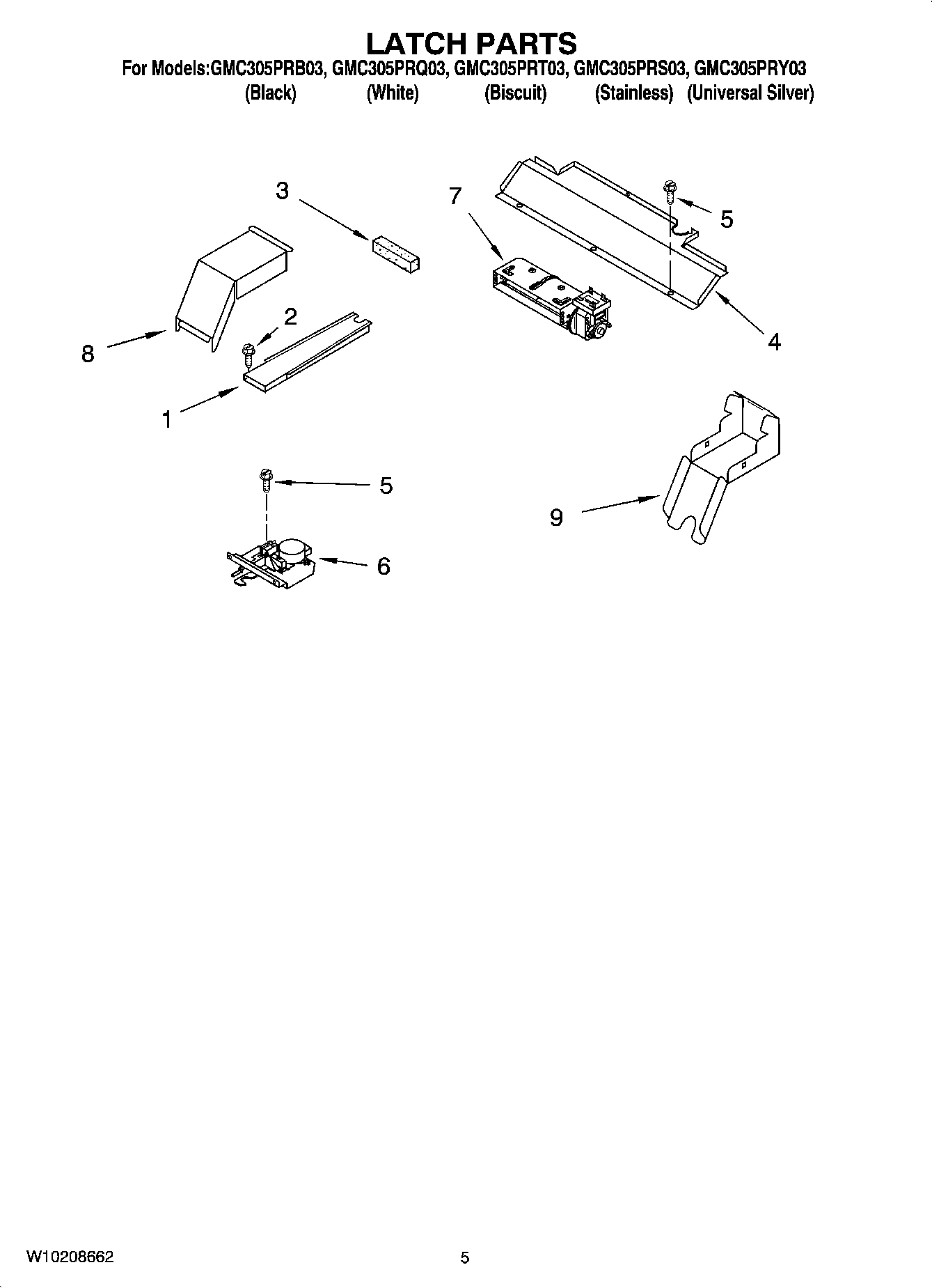 04 - LATCH PARTS