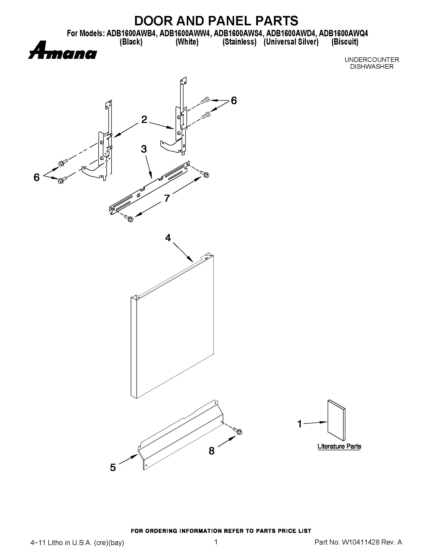 01 - DOOR AND PANEL PARTS