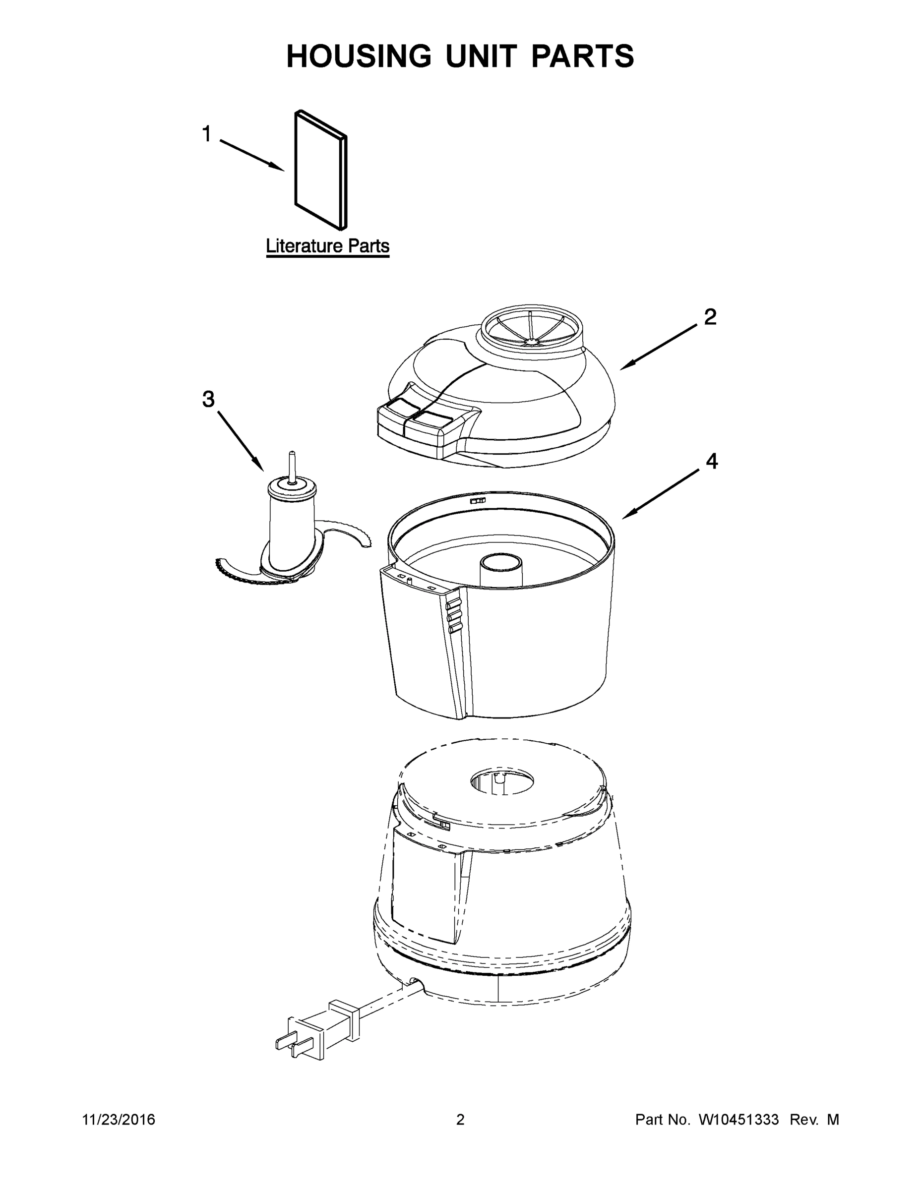02 - HOUSING UNIT PARTS