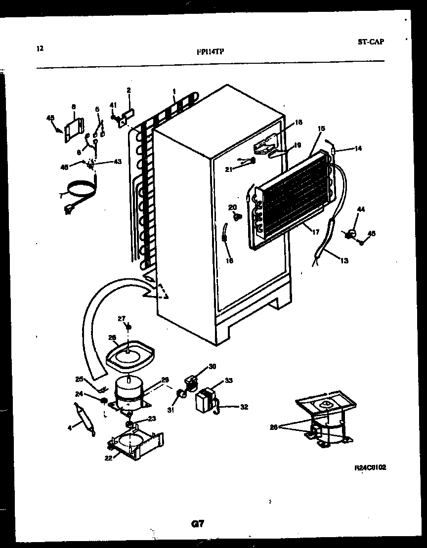 07 - SYSTEM AND AUTOMATIC DEFROST PARTS