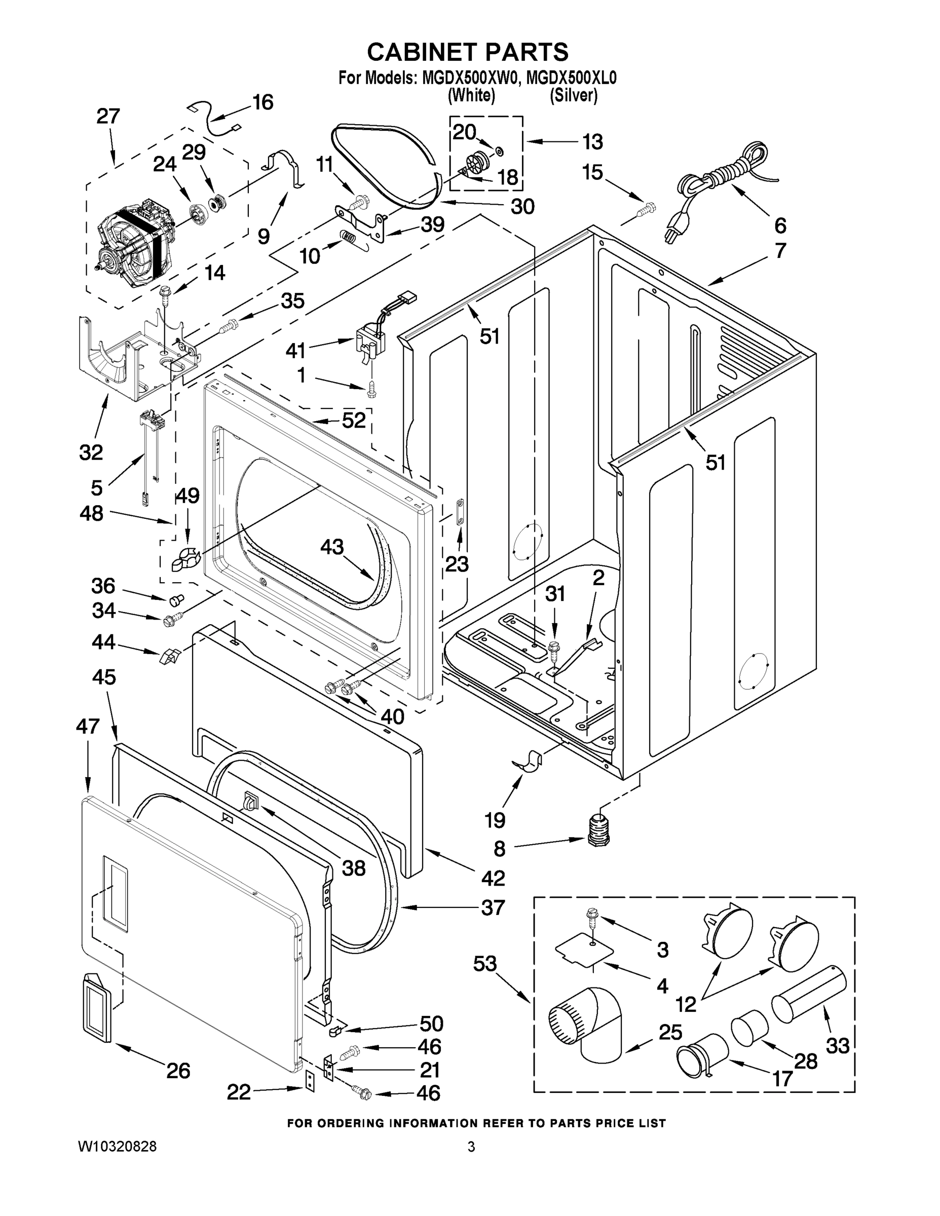 02 - CABINET PARTS