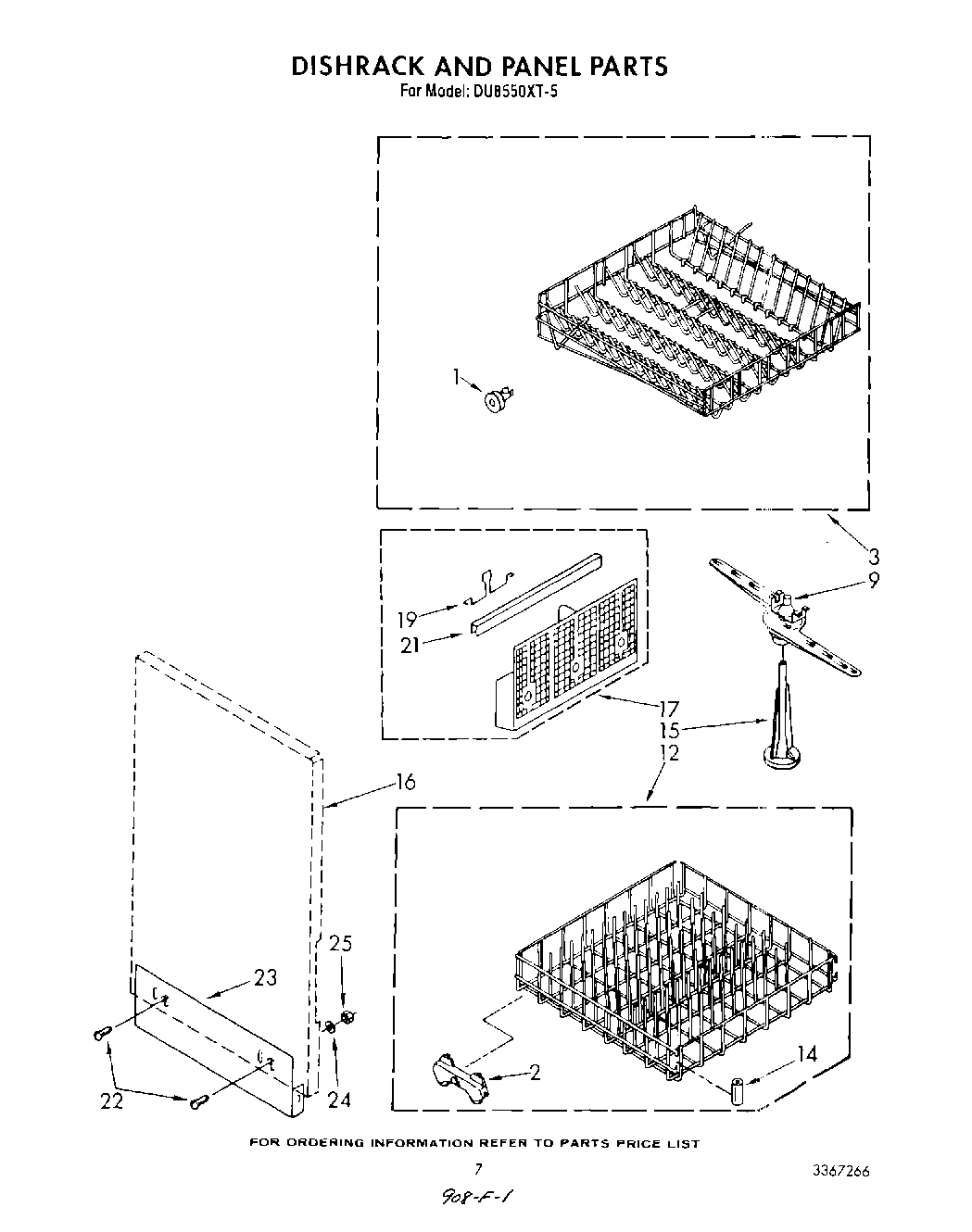 05 - DISH RACK AND PANEL