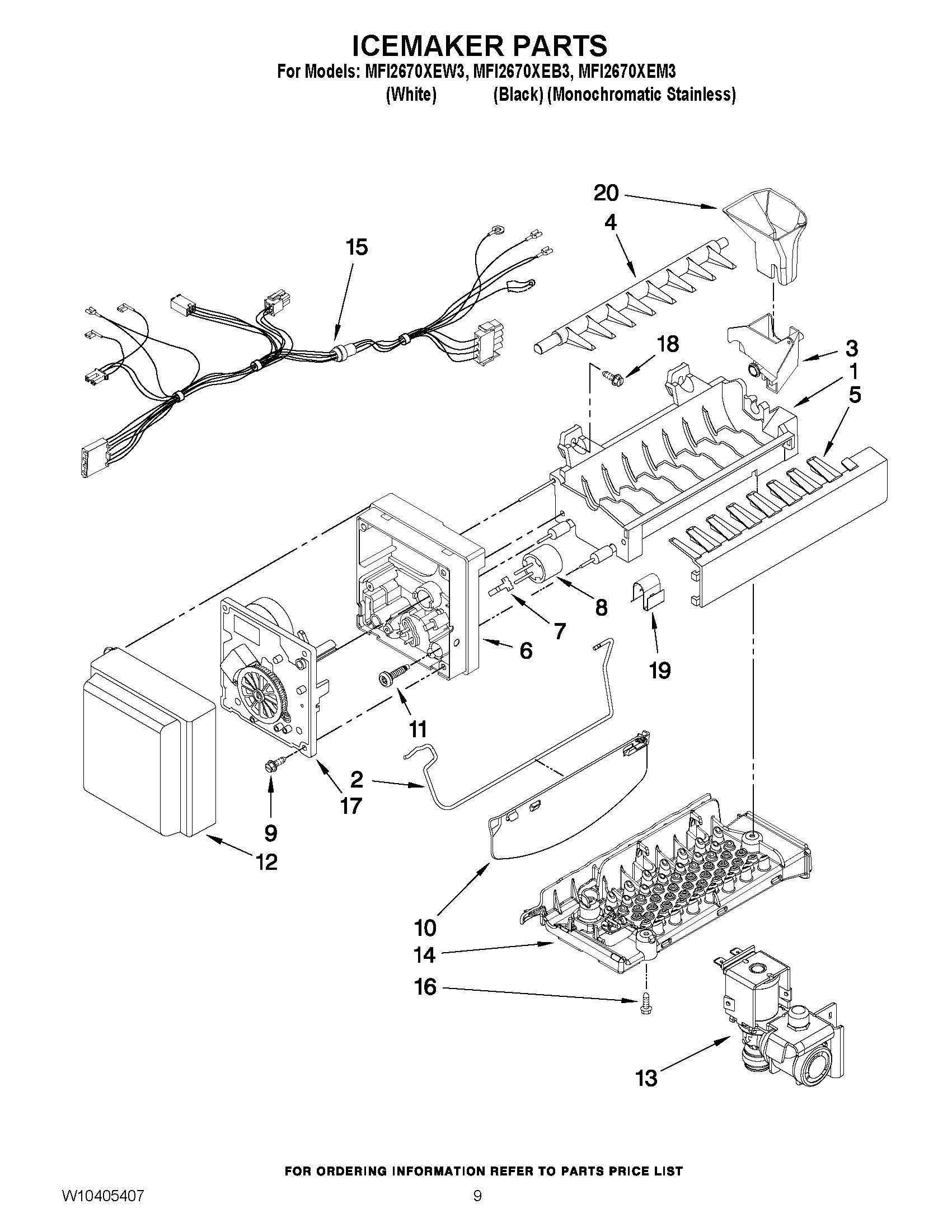 05 - ICEMAKER PARTS
