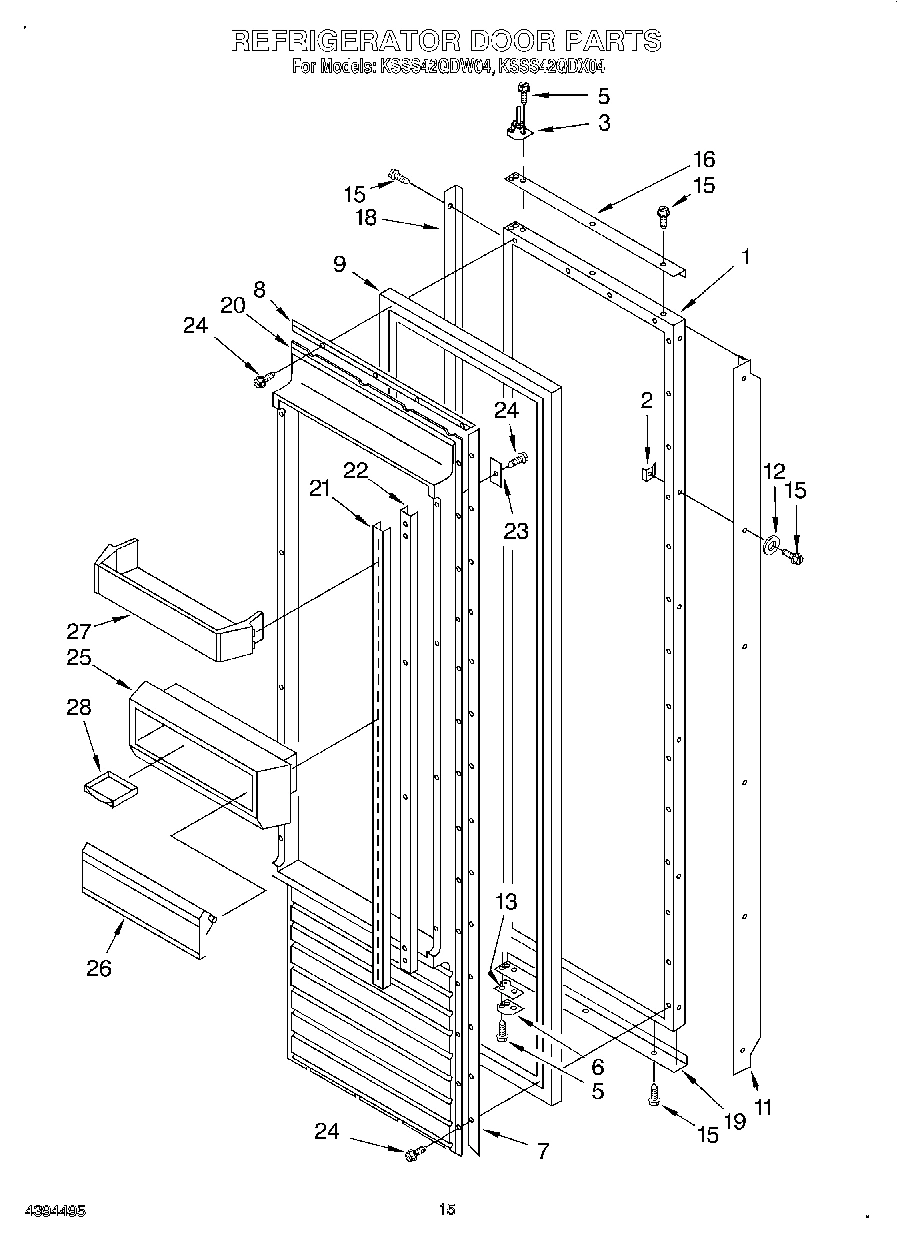 11 - REFRIGERATOR DOOR