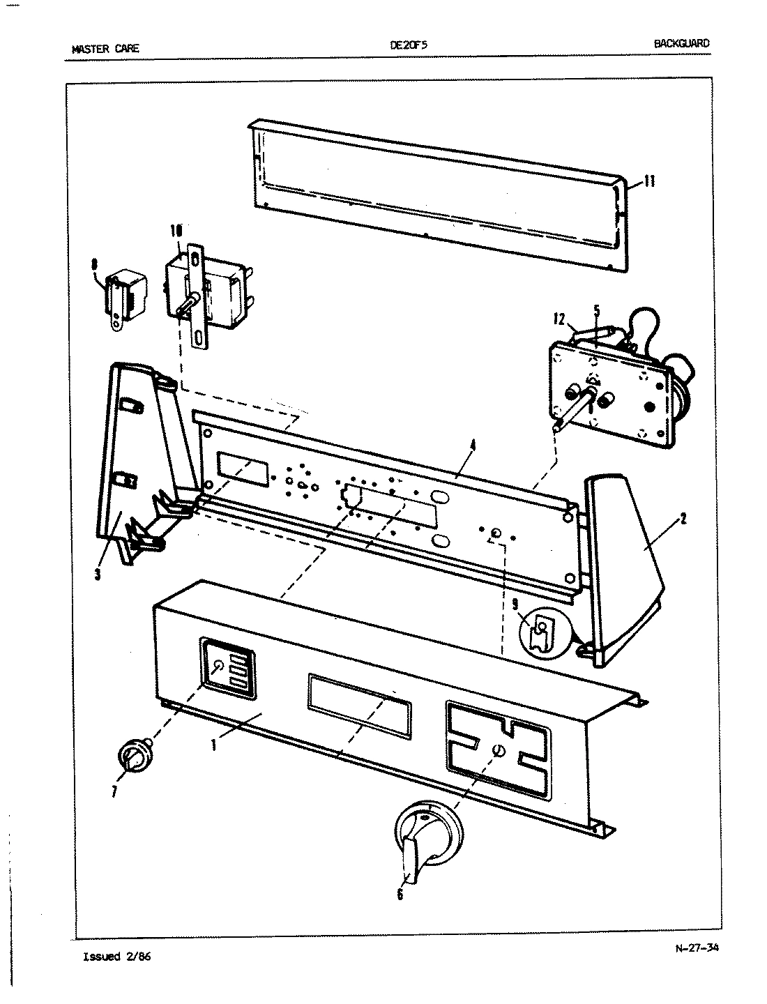 01 - CONTROL PANEL (REV. A-H)