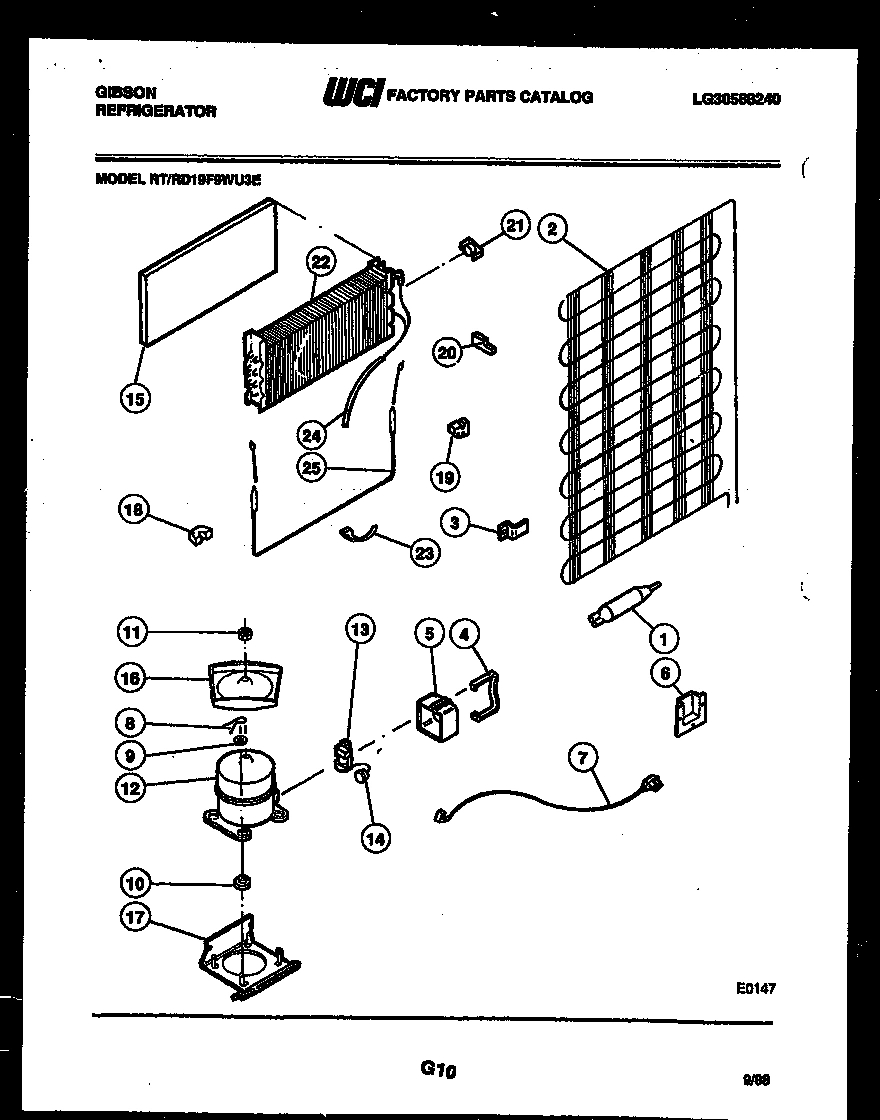 05 - SYSTEM AND AUTOMATIC DEFROST PARTS
