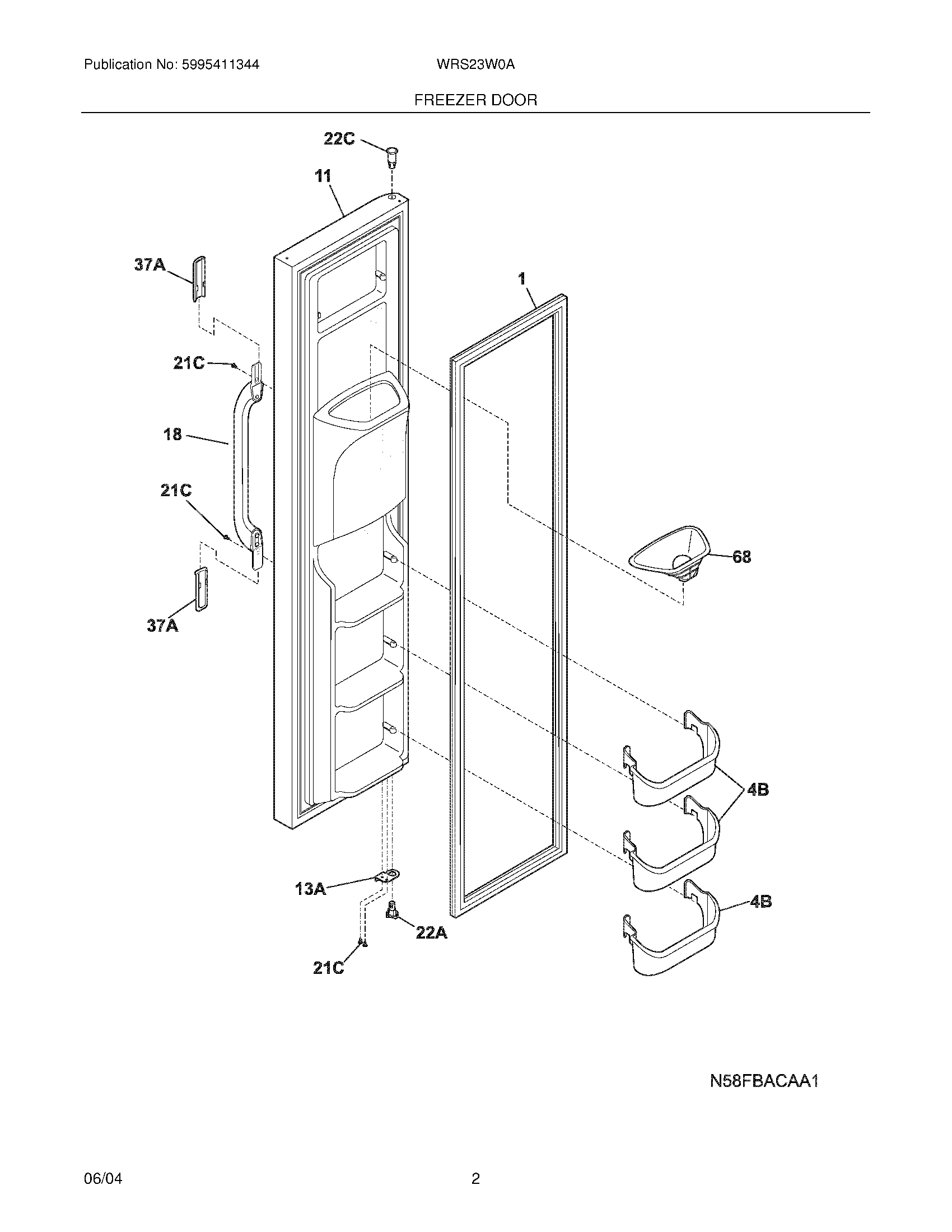 03 - FREEZER DOOR