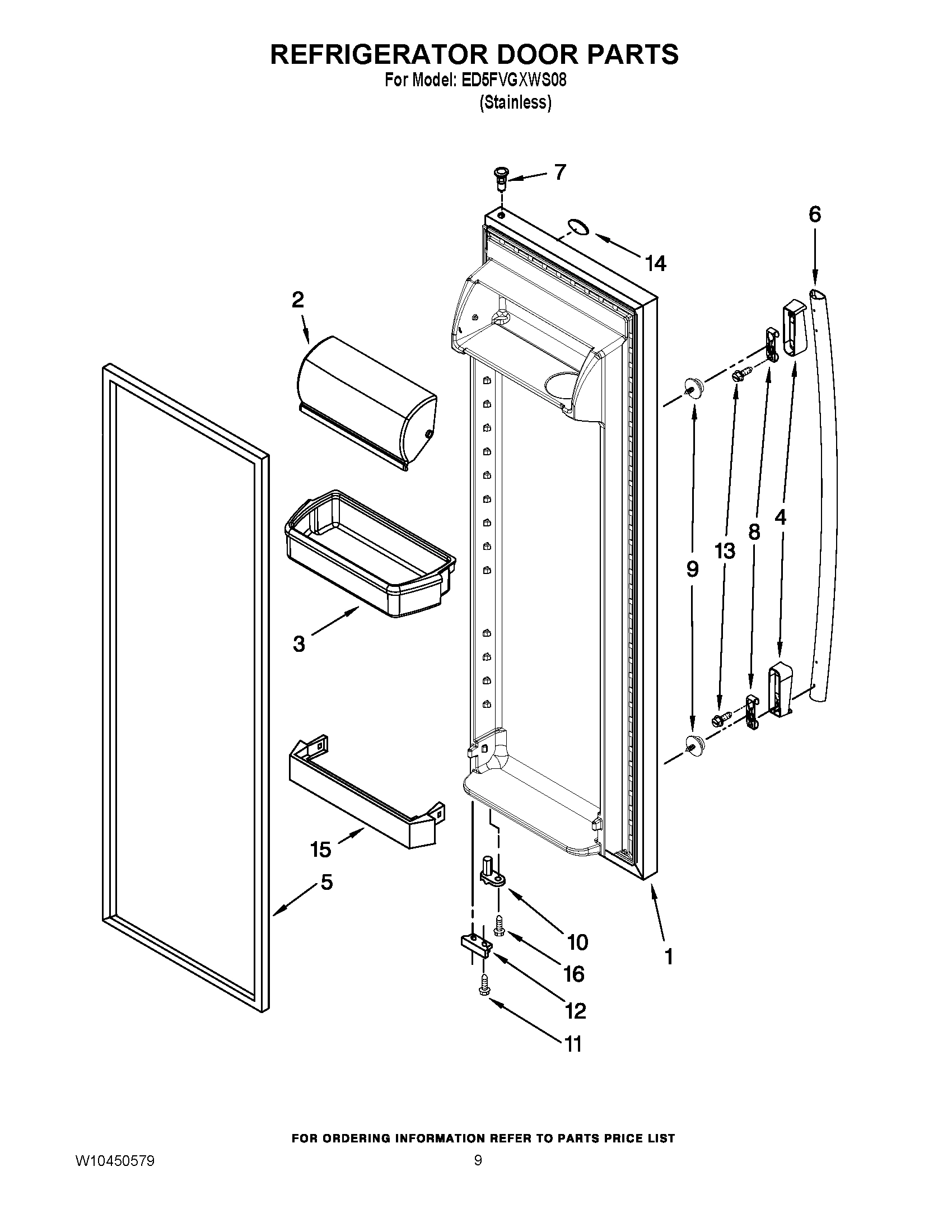 06 - REFRIGERATOR DOOR PARTS